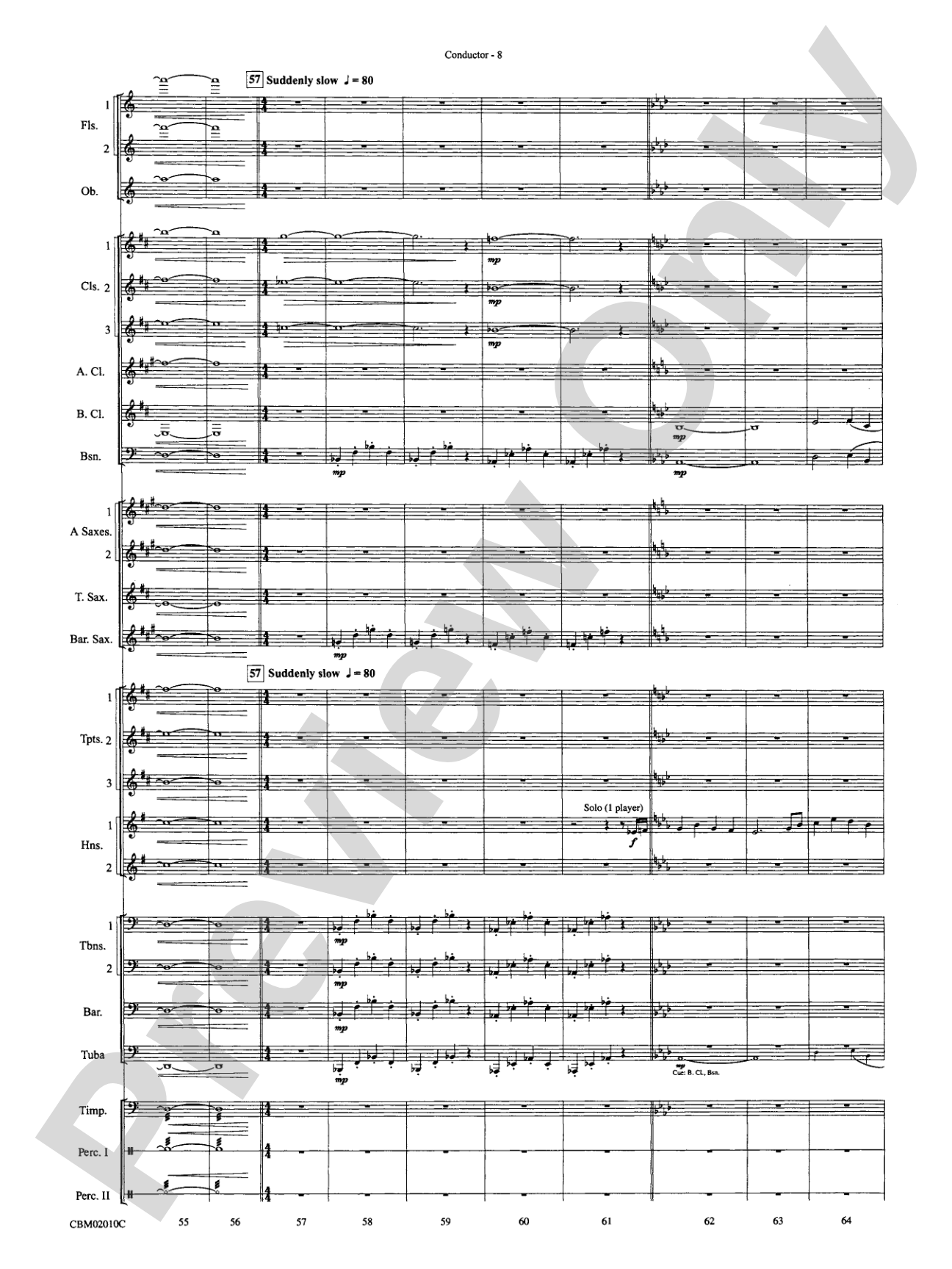 The Lord of the Rings: The Fellowship of the Ring, Concert Medley from: Concert Band Conductor Score & Parts