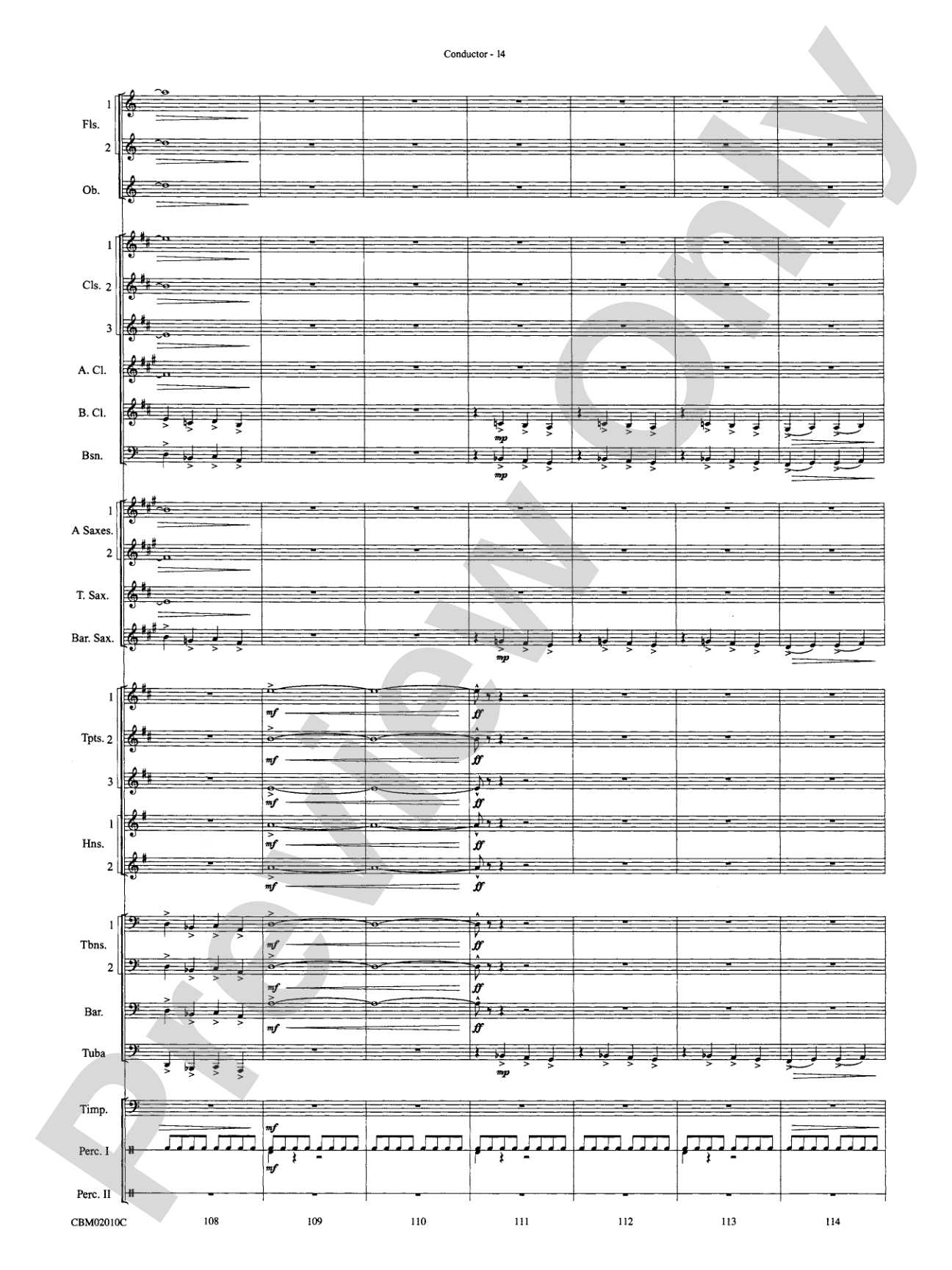 The Lord of the Rings: The Fellowship of the Ring, Concert Medley from: Concert Band Conductor Score & Parts
