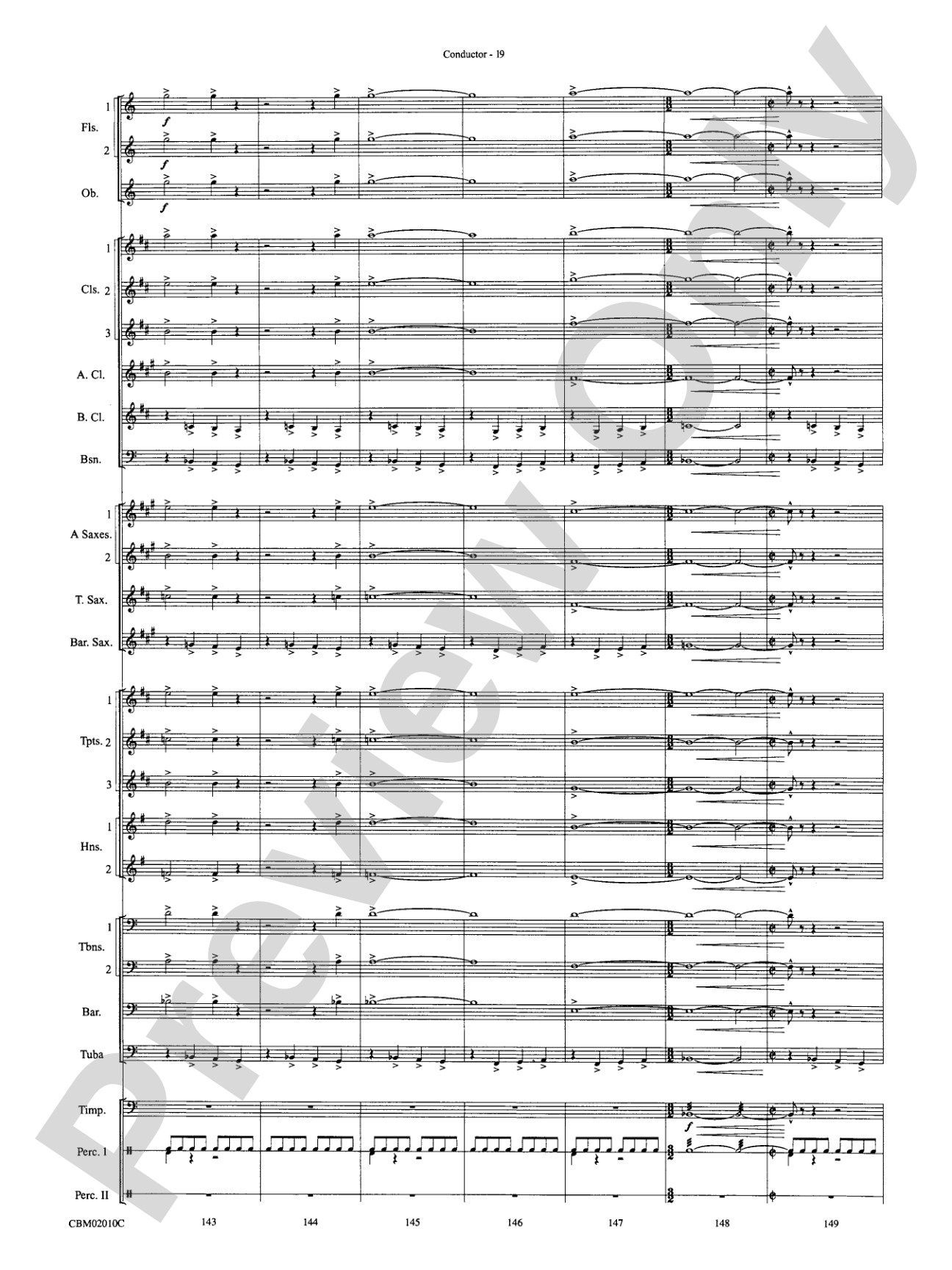 The Lord of the Rings: The Fellowship of the Ring, Concert Medley from: Concert Band Conductor Score & Parts