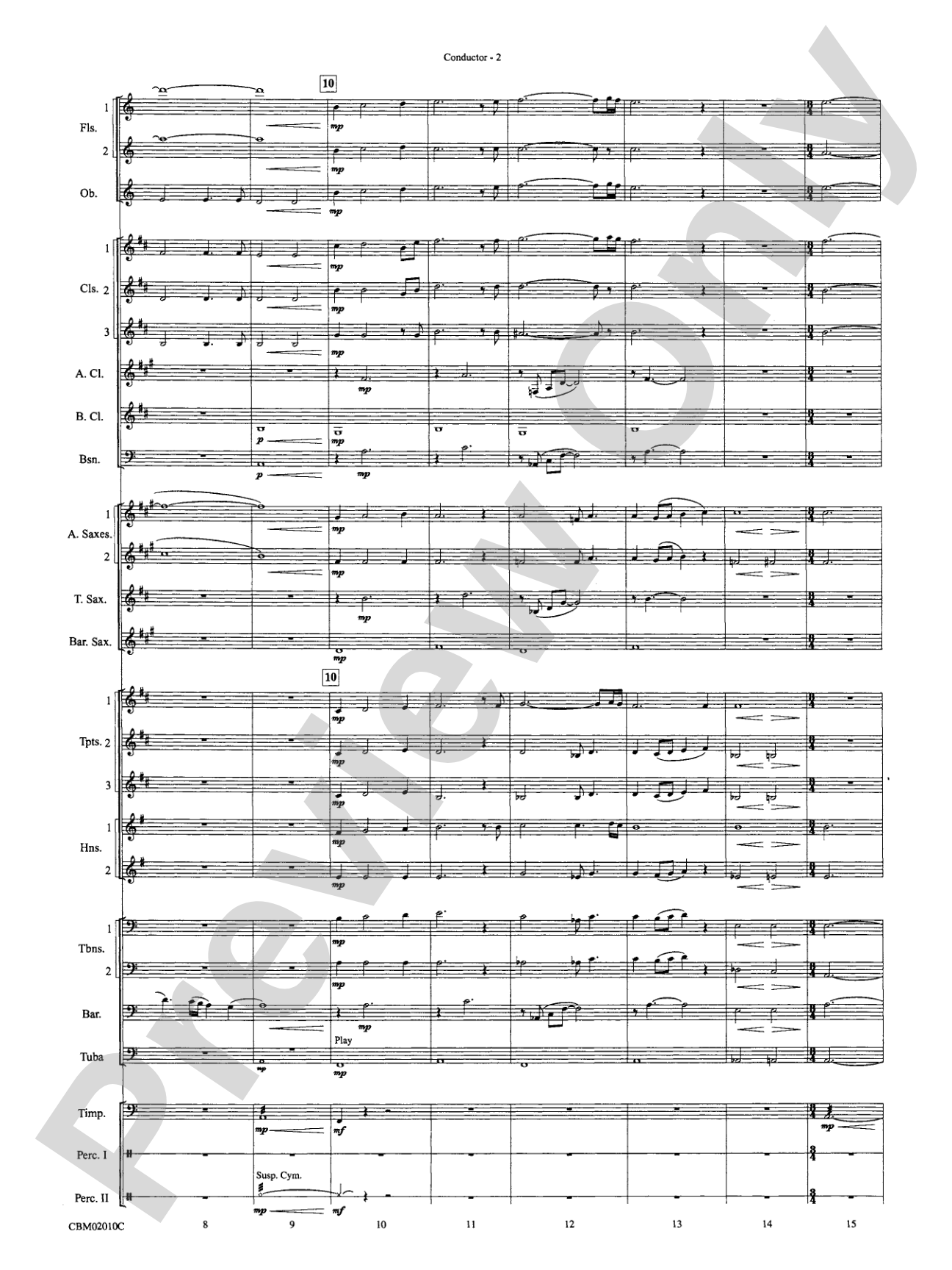 The Lord of the Rings: The Fellowship of the Ring, Concert Medley from: Concert Band Conductor Score & Parts
