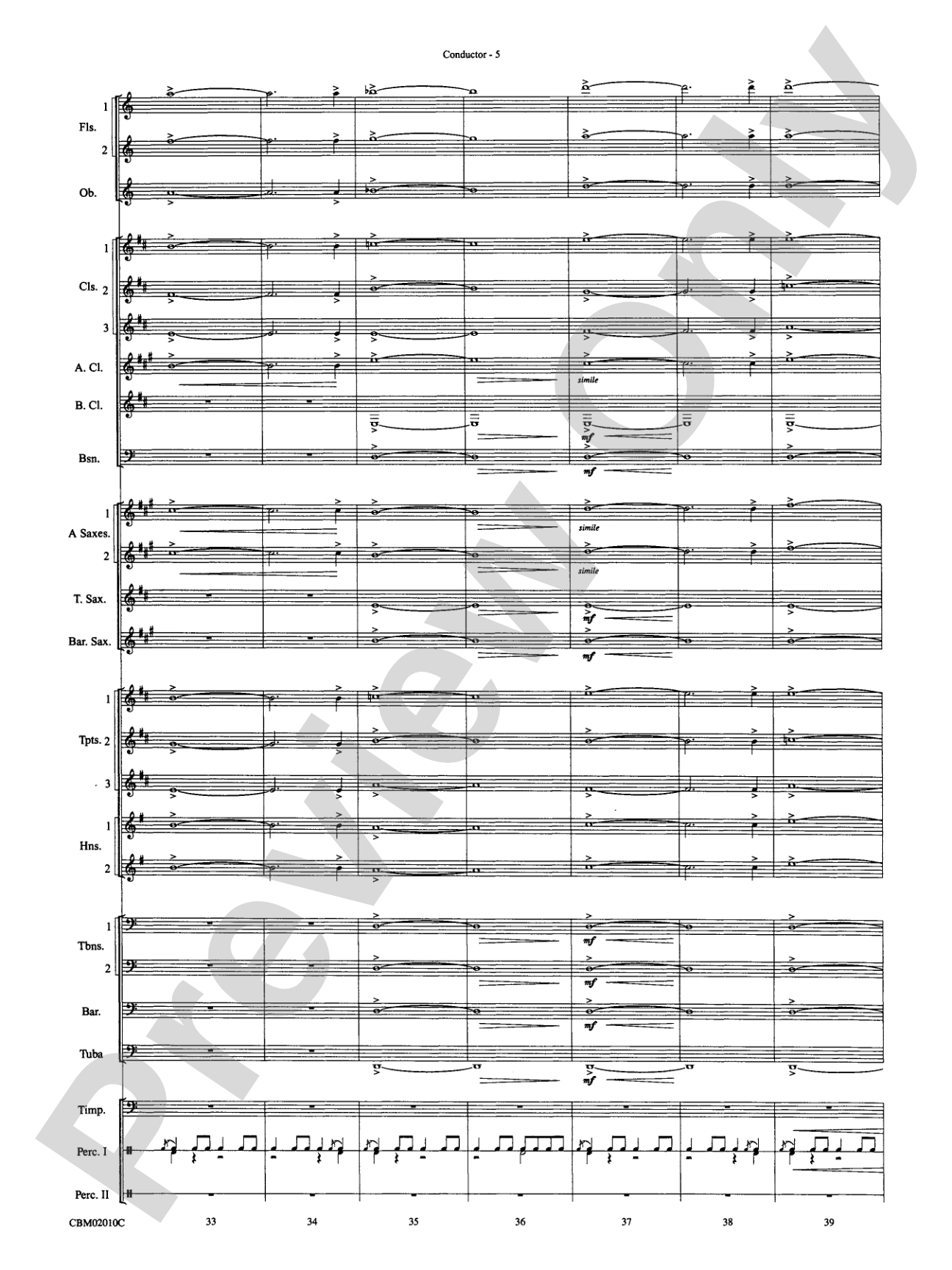 The Lord of the Rings: The Fellowship of the Ring, Concert Medley from: Concert Band Conductor Score & Parts