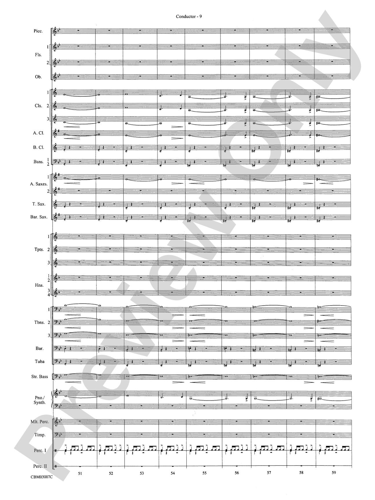 The Lord of the Rings: The Two Towers, Symphonic Suite from: Concert Band Conductor Score & Parts