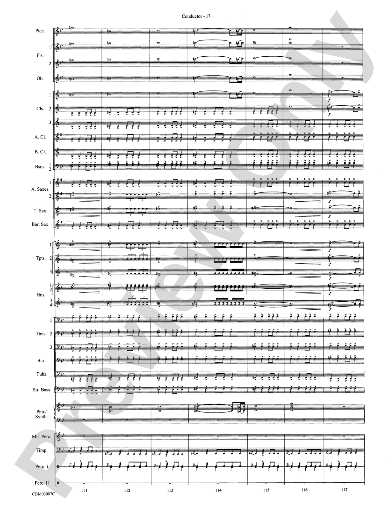 The Lord of the Rings: The Two Towers, Symphonic Suite from: Concert Band Conductor Score & Parts