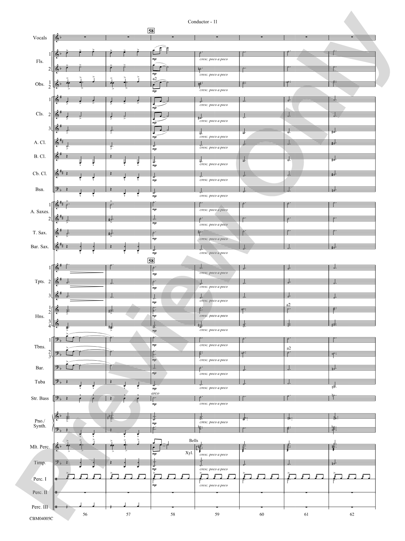 The Lord of the Rings: The Return of the King, Symphonic Suite from: Concert Band Conductor Score & Parts