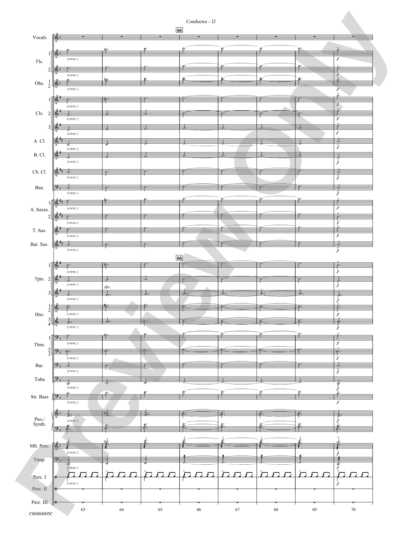 The Lord of the Rings: The Return of the King, Symphonic Suite from: Concert Band Conductor Score & Parts