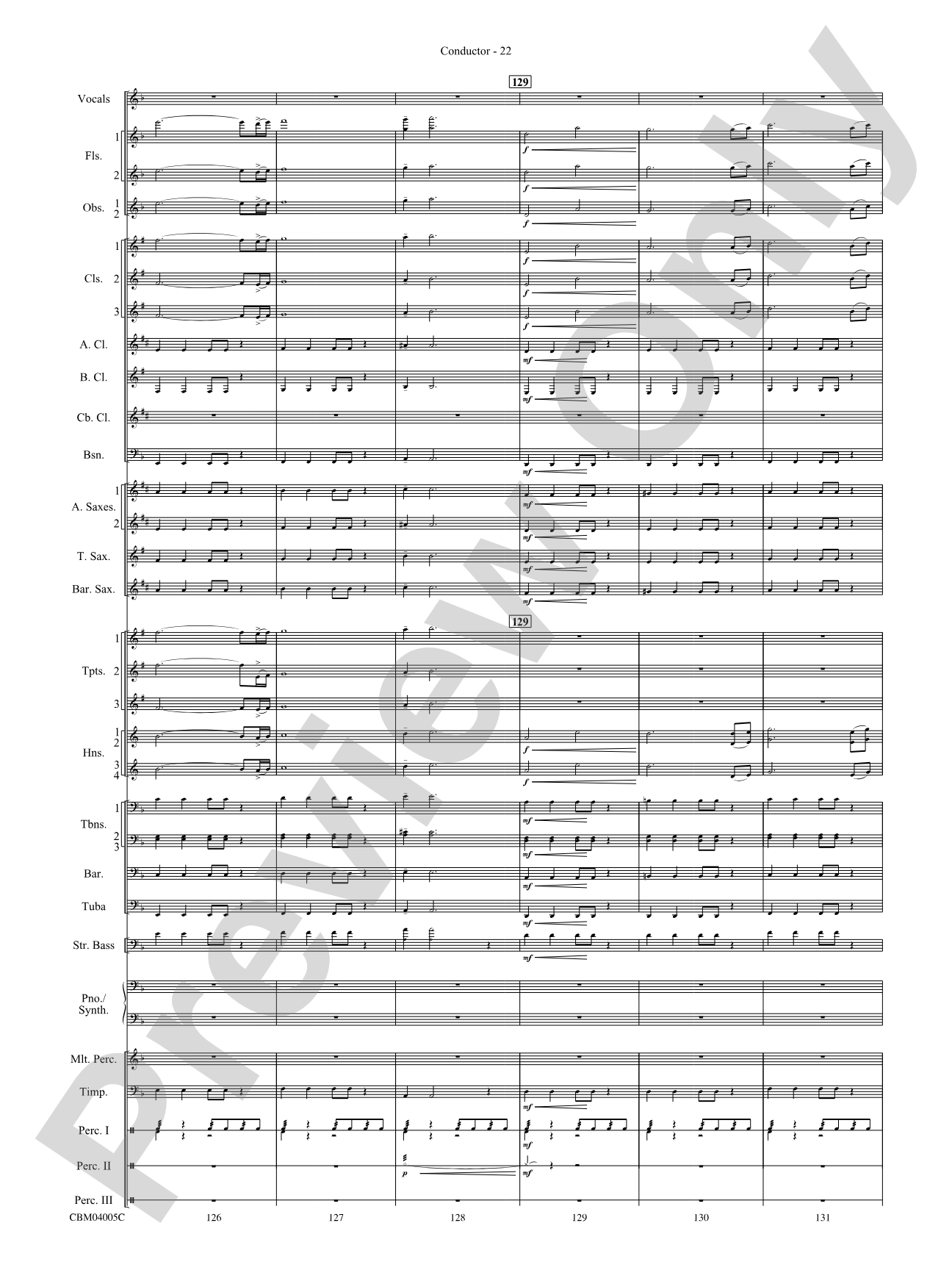The Lord of the Rings: The Return of the King, Symphonic Suite from: Concert Band Conductor Score & Parts