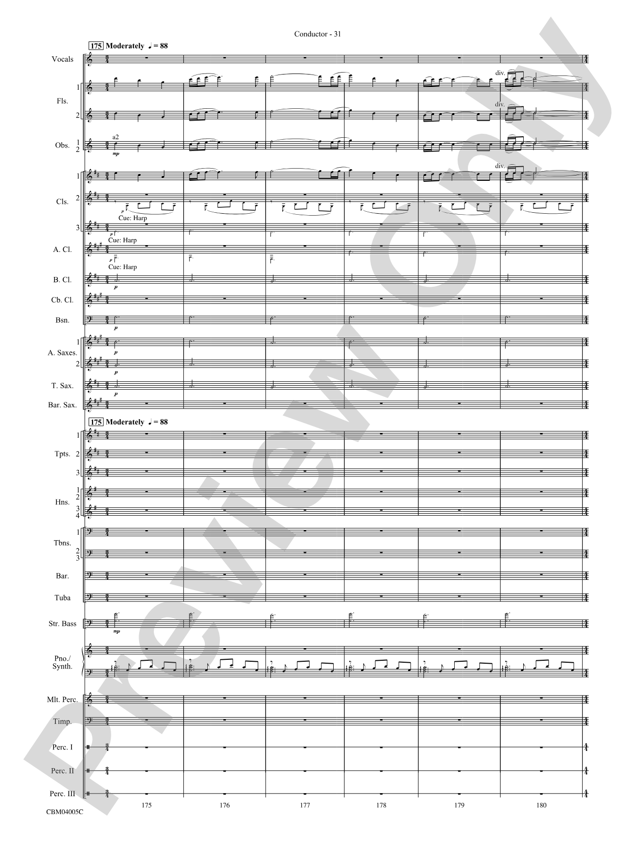 The Lord of the Rings: The Return of the King, Symphonic Suite from: Concert Band Conductor Score & Parts