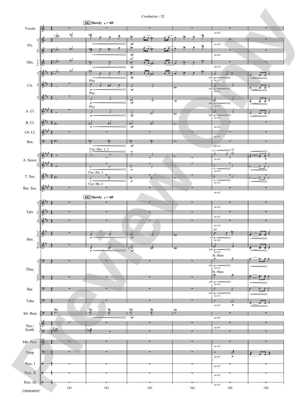 The Lord of the Rings: The Return of the King, Symphonic Suite from: Concert Band Conductor Score & Parts