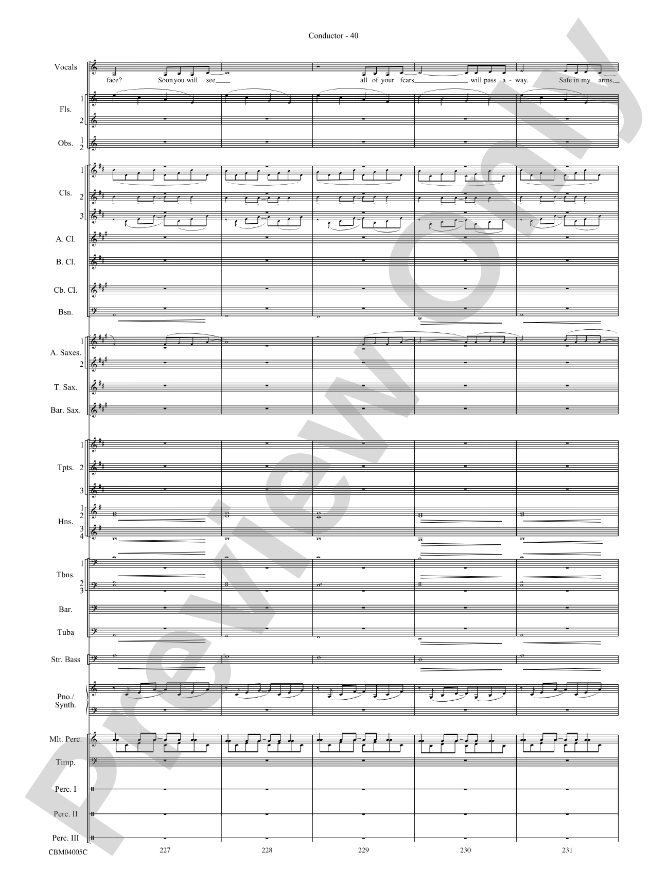 The Lord of the Rings: The Return of the King, Symphonic Suite from: Concert Band Conductor Score & Parts