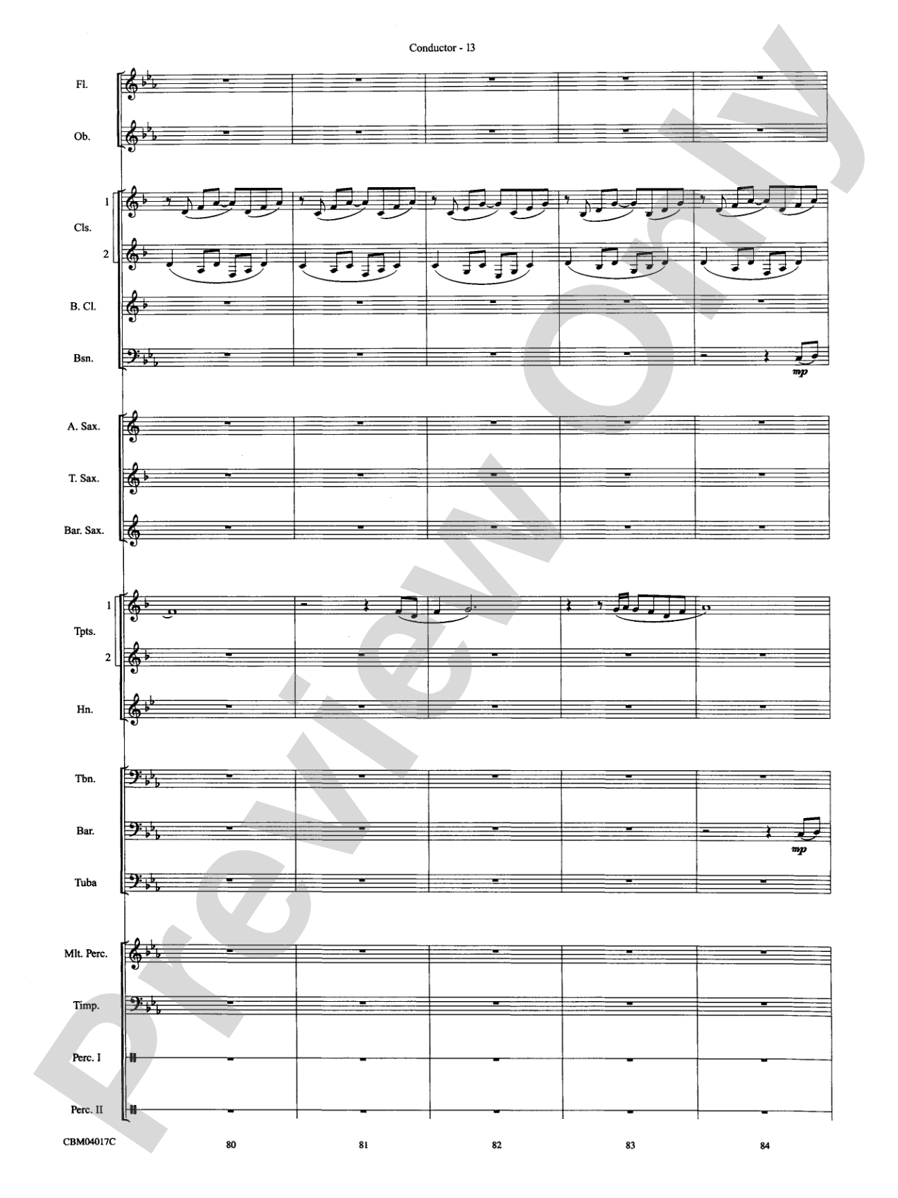 The Lord of the Rings: The Return of the King, Selections from: Concert Band Conductor Score & Parts