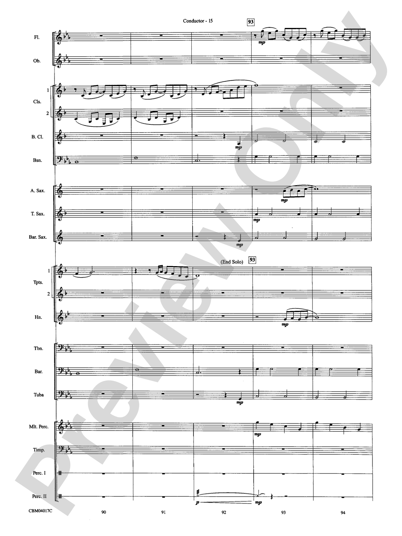 The Lord of the Rings: The Return of the King, Selections from: Concert Band Conductor Score & Parts