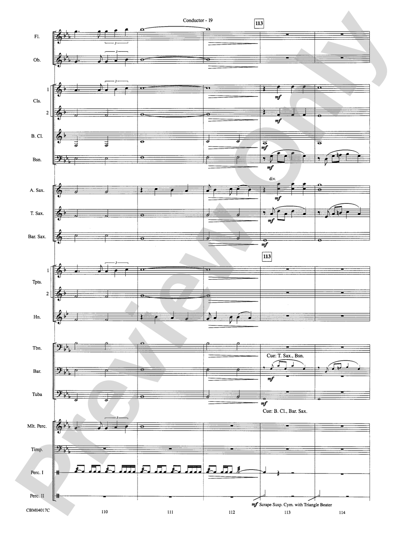 The Lord of the Rings: The Return of the King, Selections from: Concert Band Conductor Score & Parts