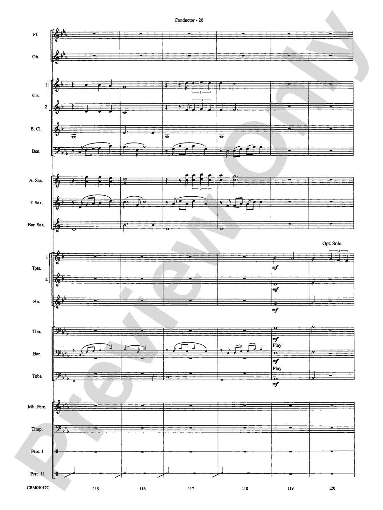 The Lord of the Rings: The Return of the King, Selections from: Concert Band Conductor Score & Parts