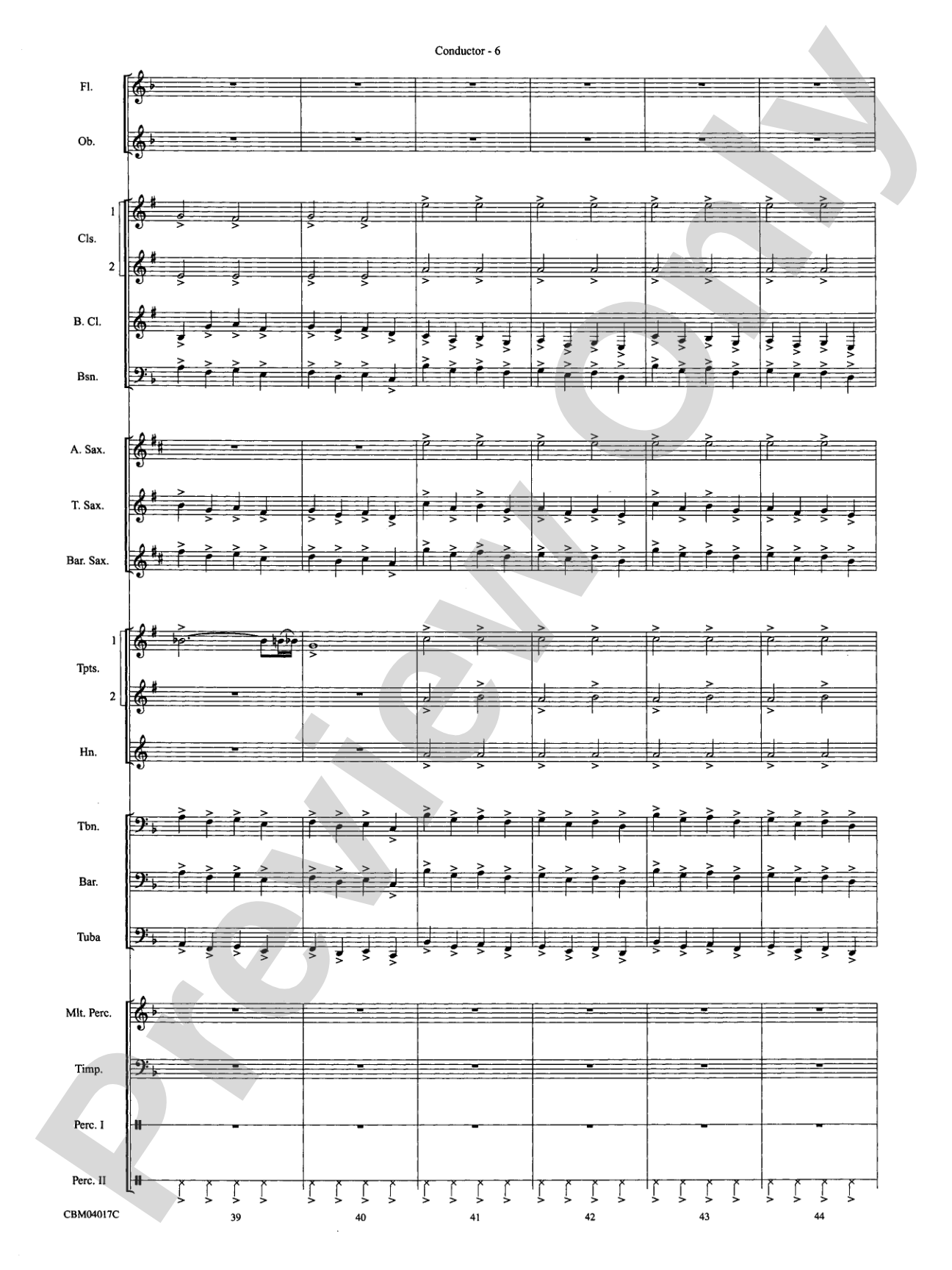The Lord of the Rings: The Return of the King, Selections from: Concert Band Conductor Score & Parts