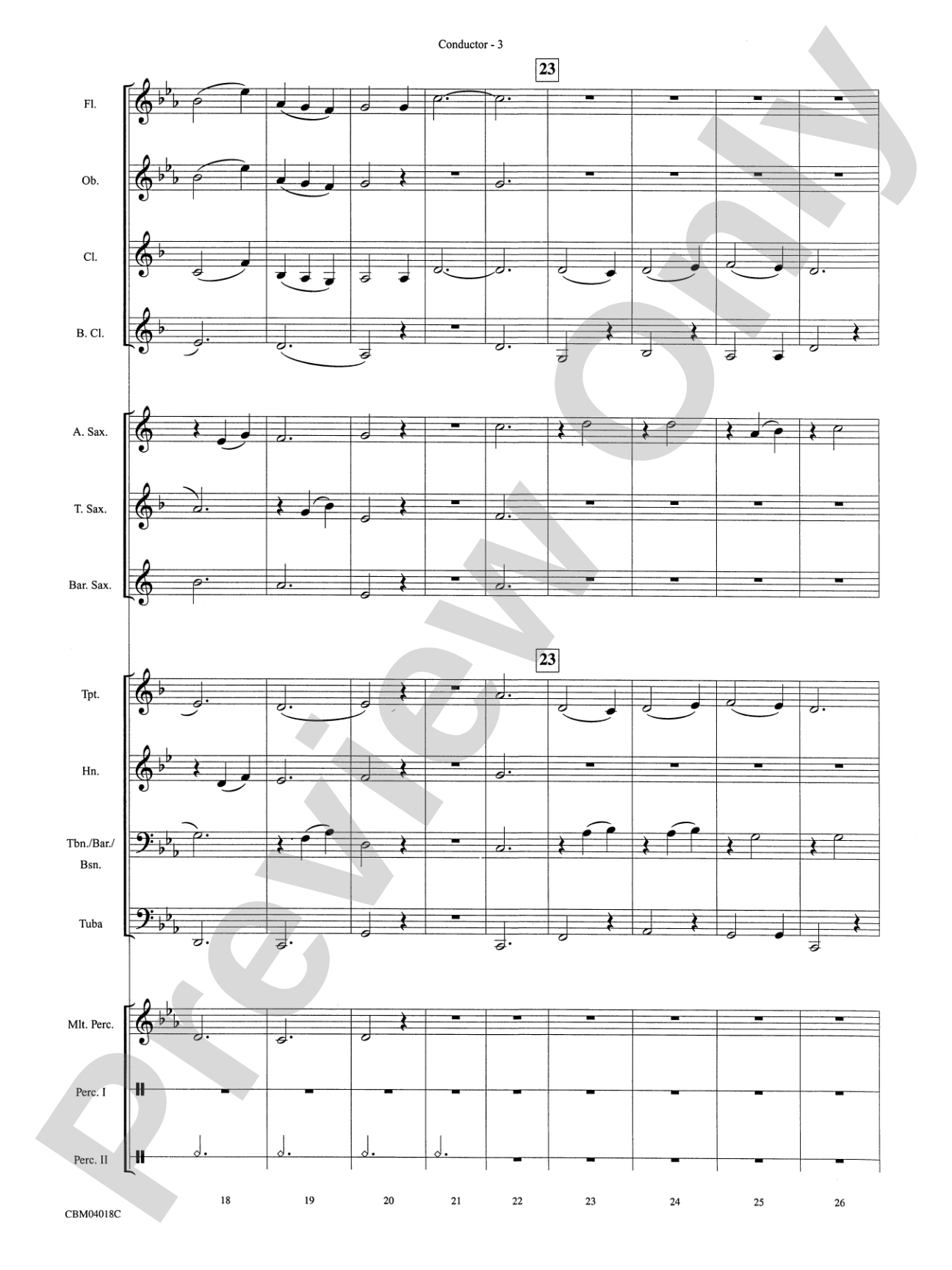 Harry Potter and the Prisoner of Azkaban, More Themes from: Concert Band Conductor Score & Parts