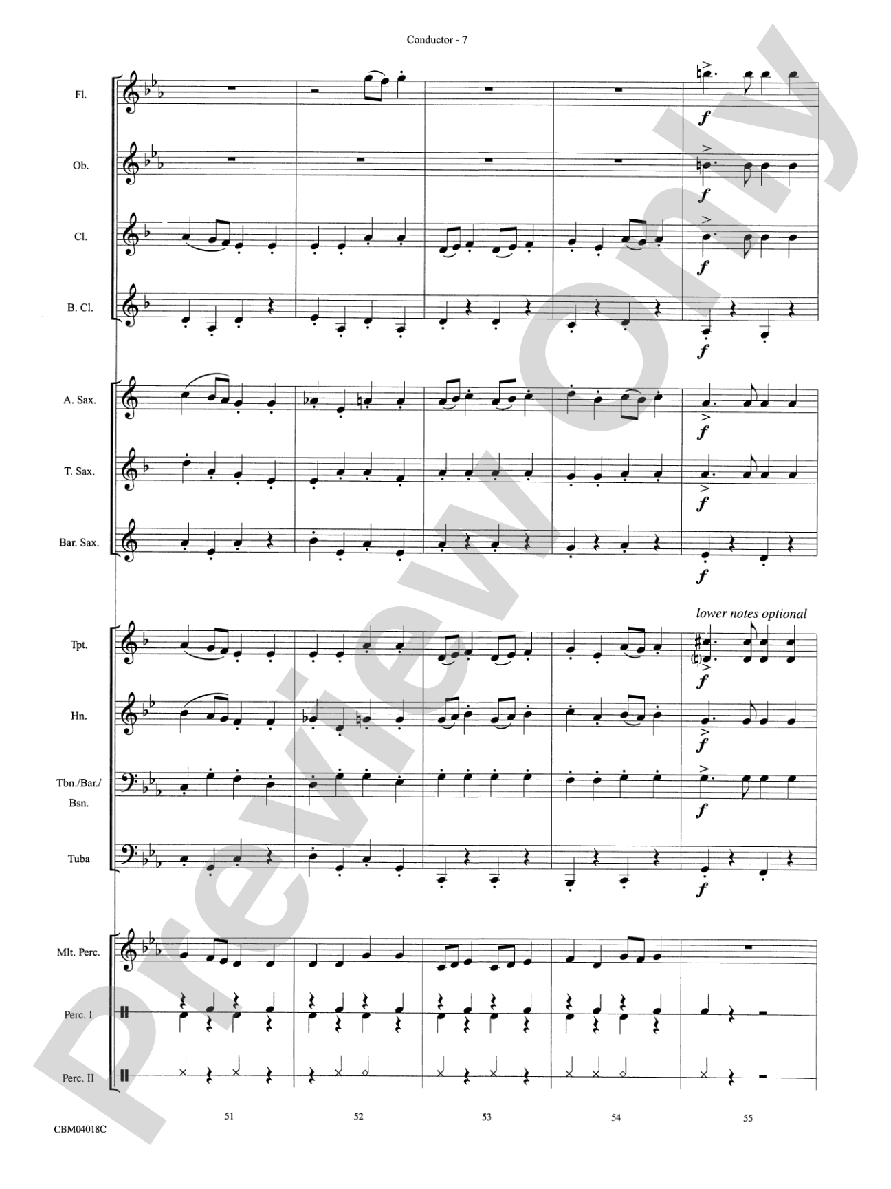 Harry Potter and the Prisoner of Azkaban, More Themes from: Concert Band Conductor Score & Parts