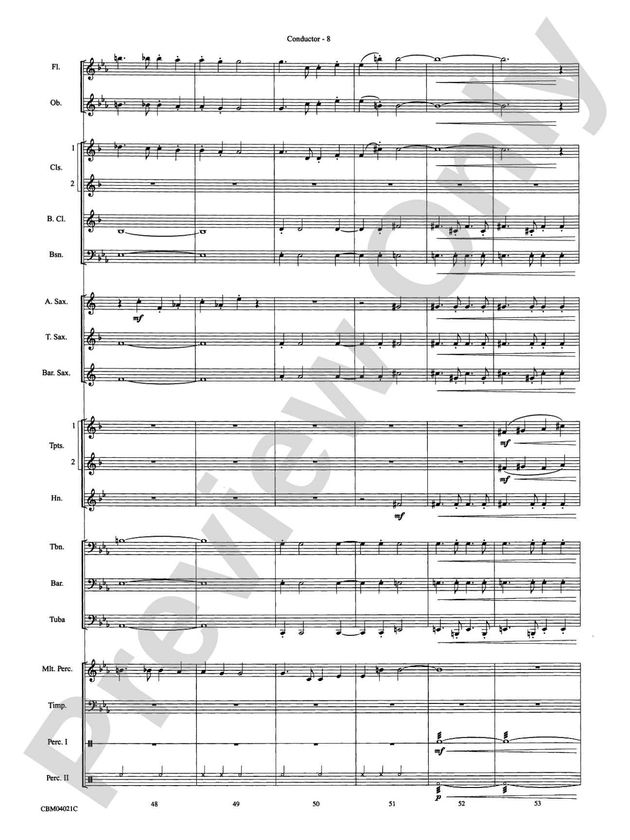 Harry Potter and the Prisoner of Azkaban, Selections from: Concert Band Conductor Score & Parts