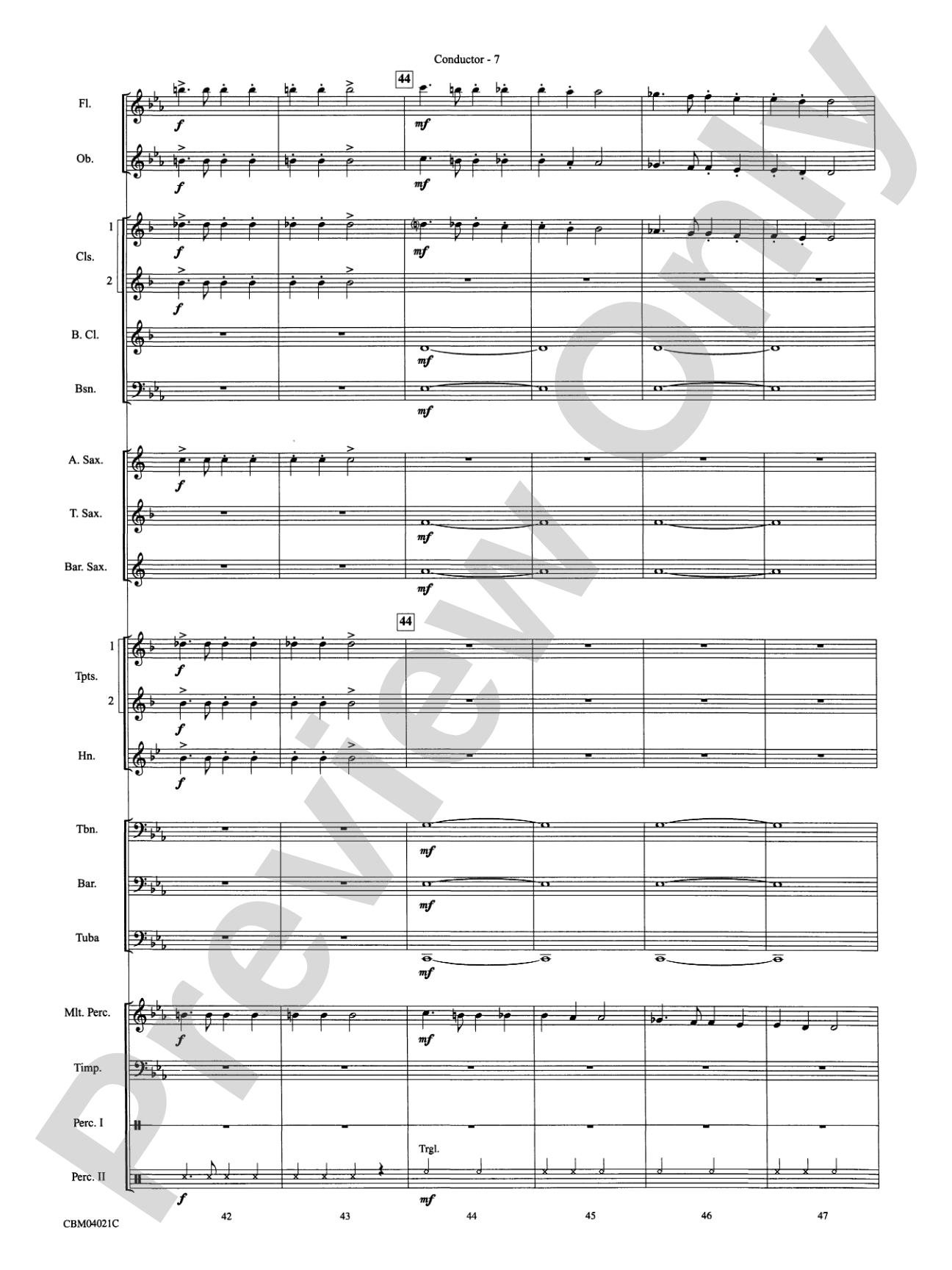 Harry Potter and the Prisoner of Azkaban, Selections from: Concert Band Conductor Score & Parts
