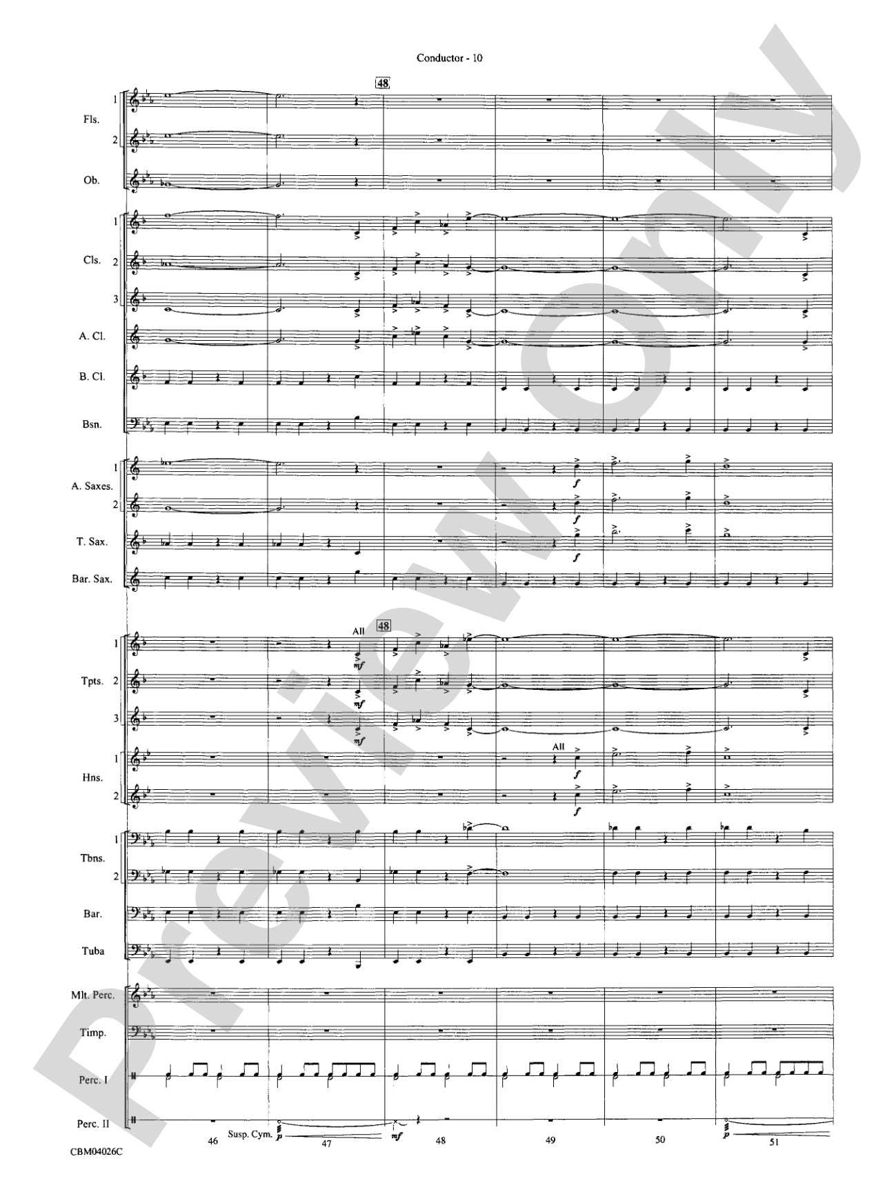 Go West!: Concert Band Conductor Score & Parts