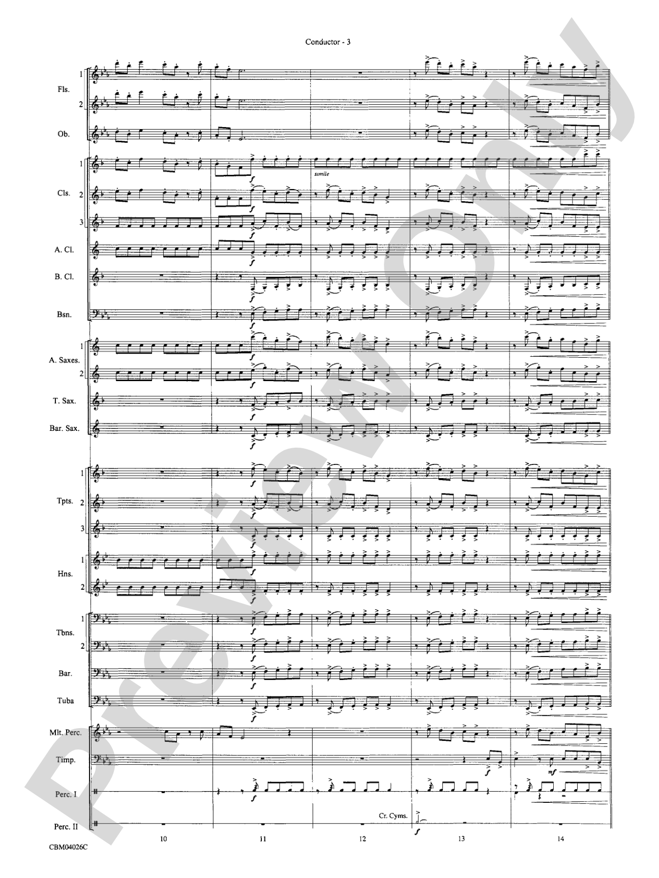 Go West!: Concert Band Conductor Score & Parts