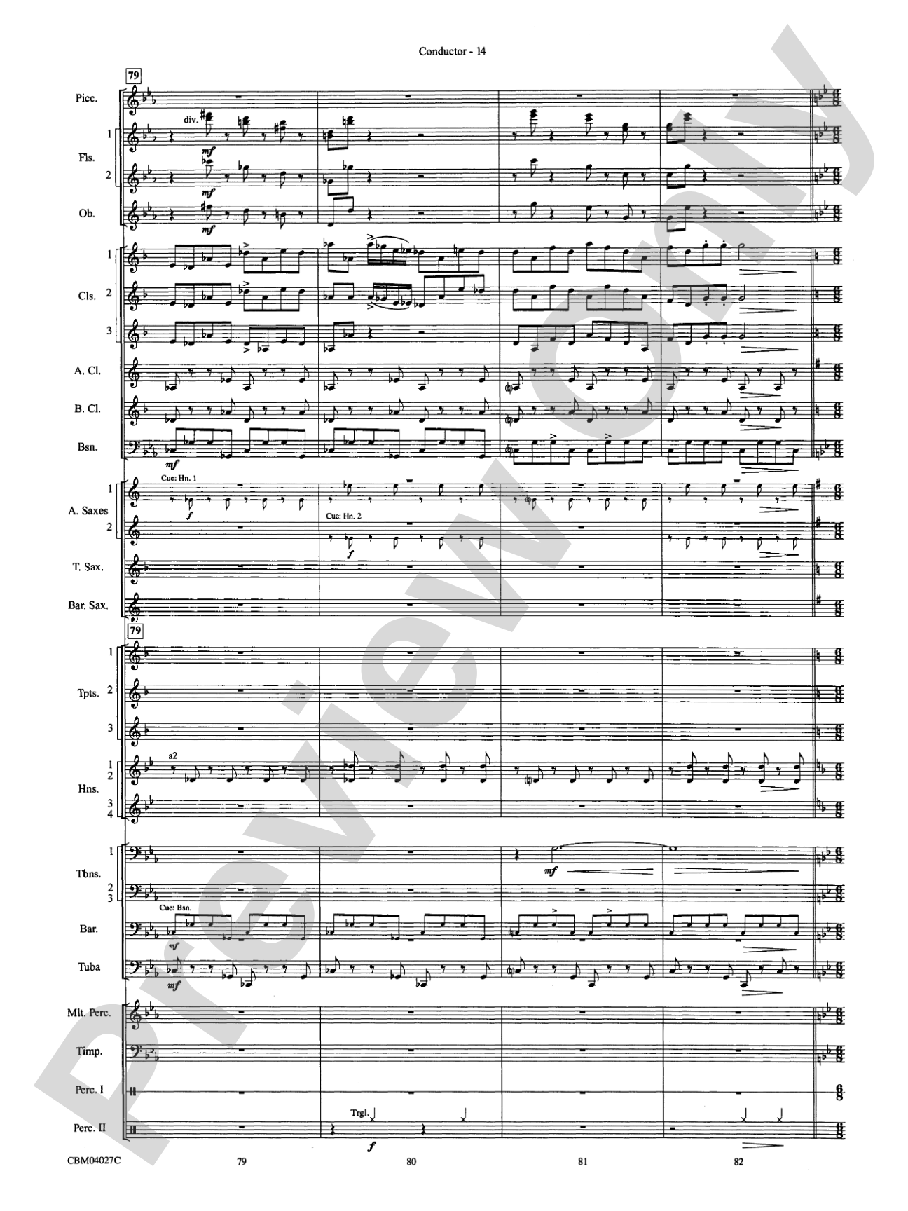 Harry Potter and the Prisoner of Azkaban, Symphonic Suite from: Concert Band Conductor Score & Parts
