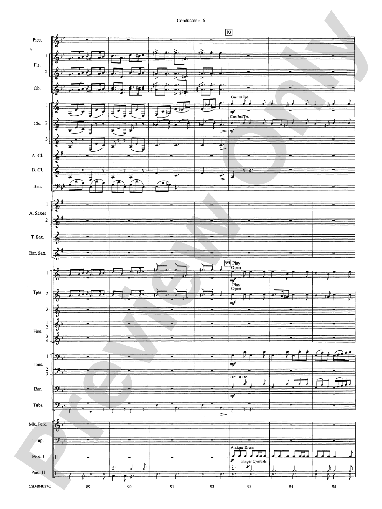 Harry Potter and the Prisoner of Azkaban, Symphonic Suite from: Concert Band Conductor Score & Parts