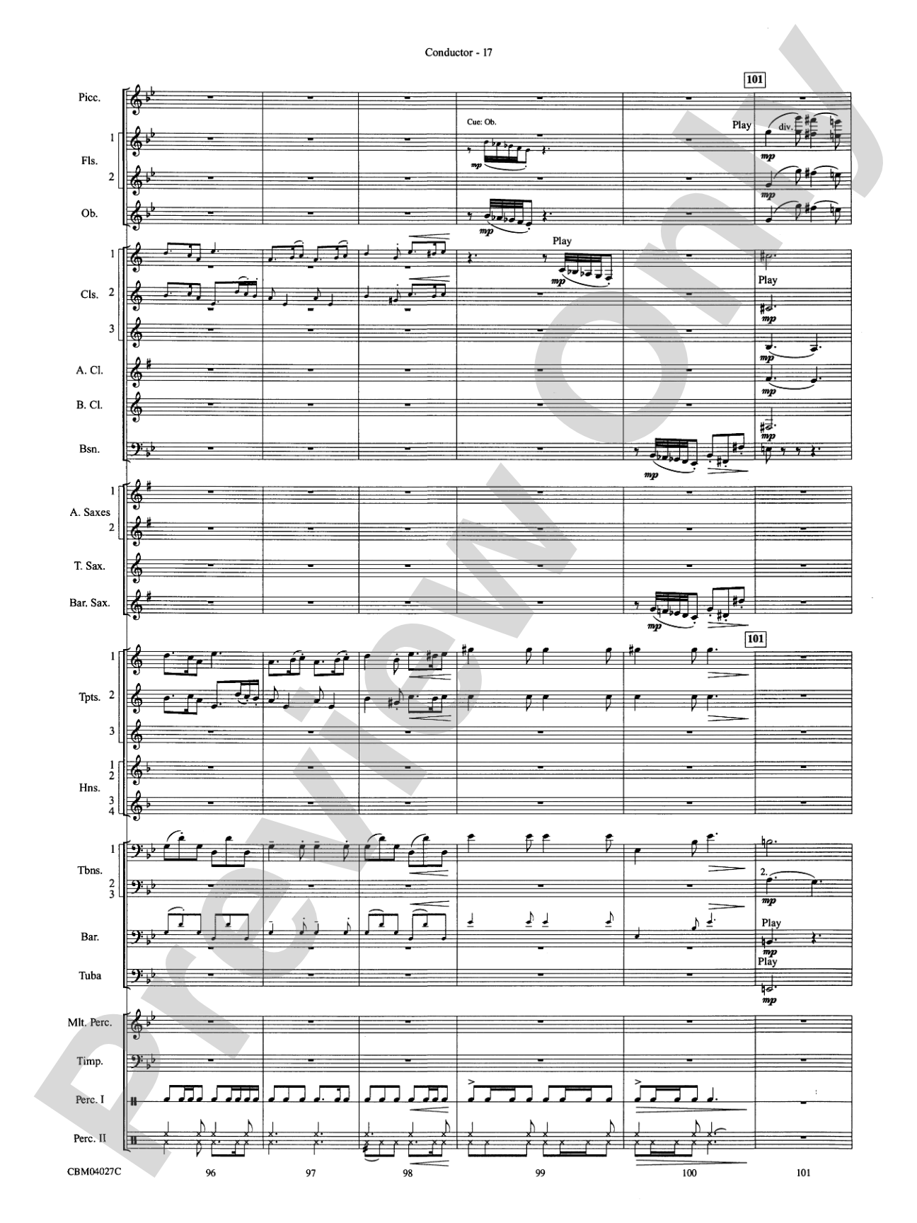 Harry Potter and the Prisoner of Azkaban, Symphonic Suite from: Concert Band Conductor Score & Parts