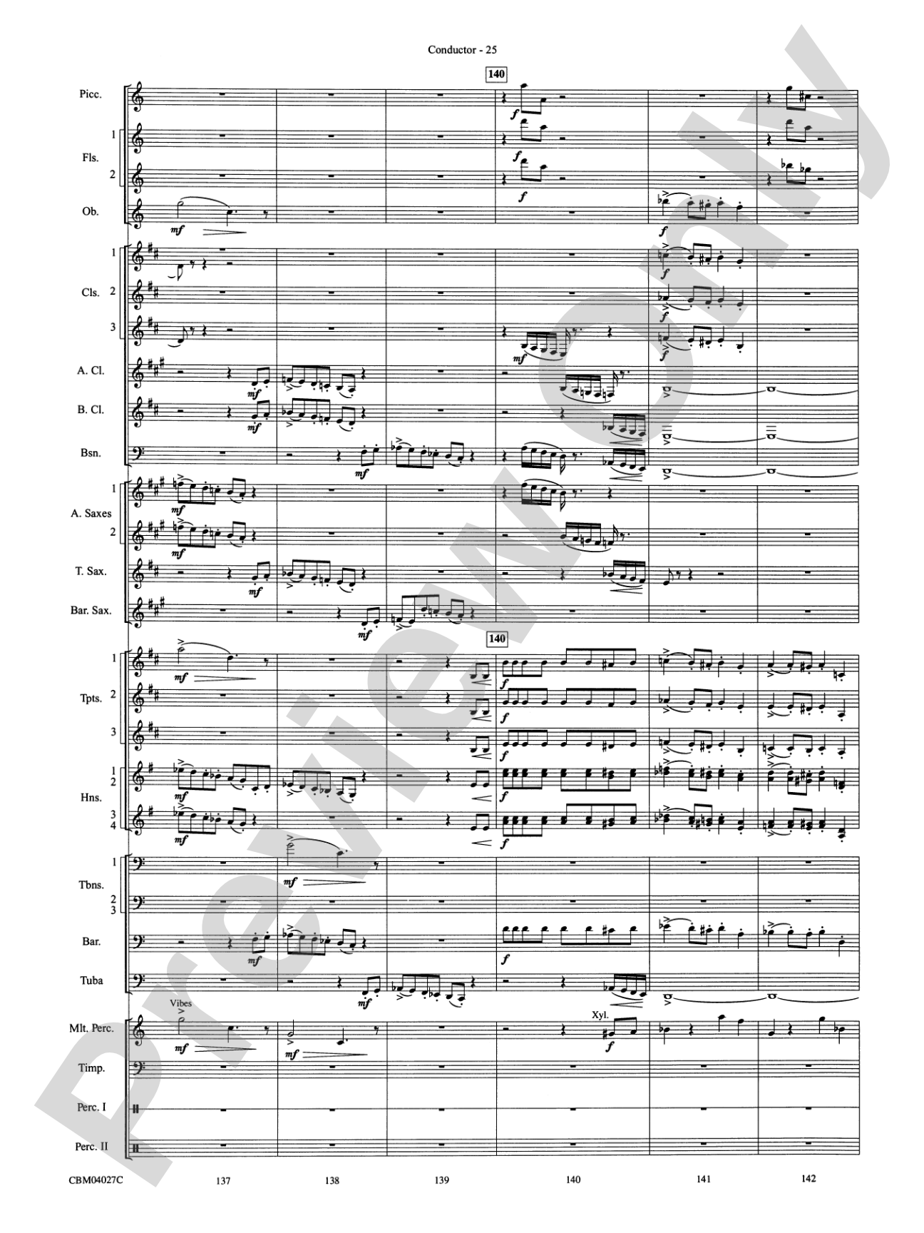 Harry Potter and the Prisoner of Azkaban, Symphonic Suite from: Concert Band Conductor Score & Parts