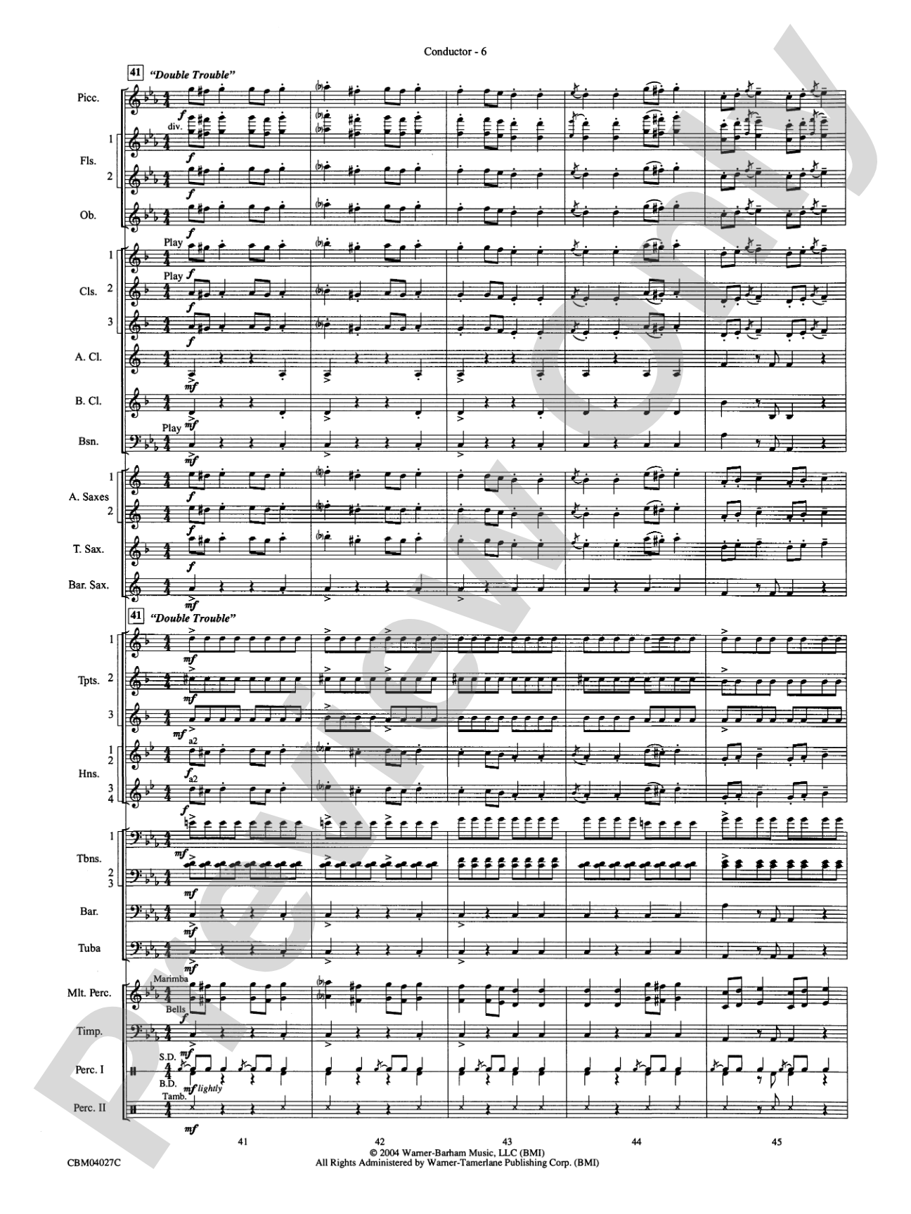 Harry Potter and the Prisoner of Azkaban, Symphonic Suite from: Concert Band Conductor Score & Parts