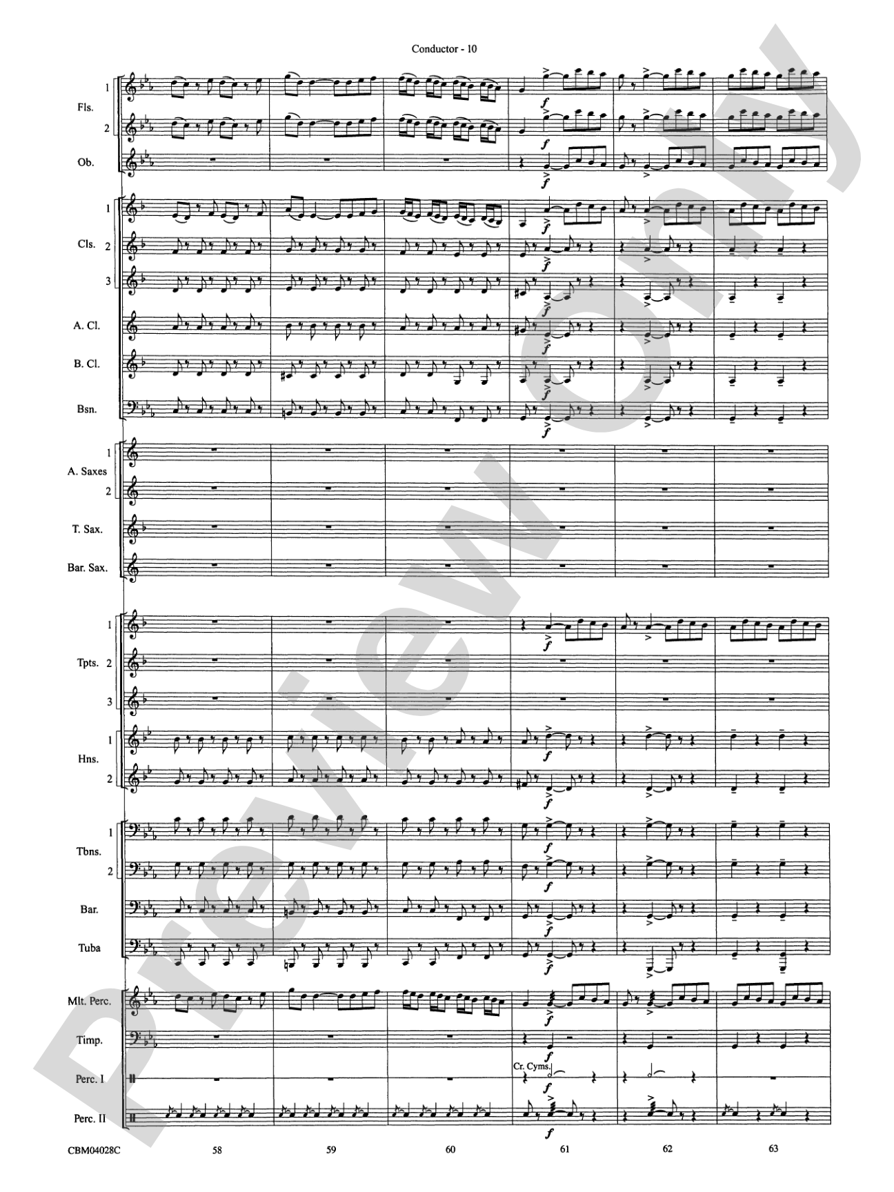 What's Up at the Symphony? Bugs Bunny's Greatest Hits (Medley): Concert Band Conductor Score & Parts