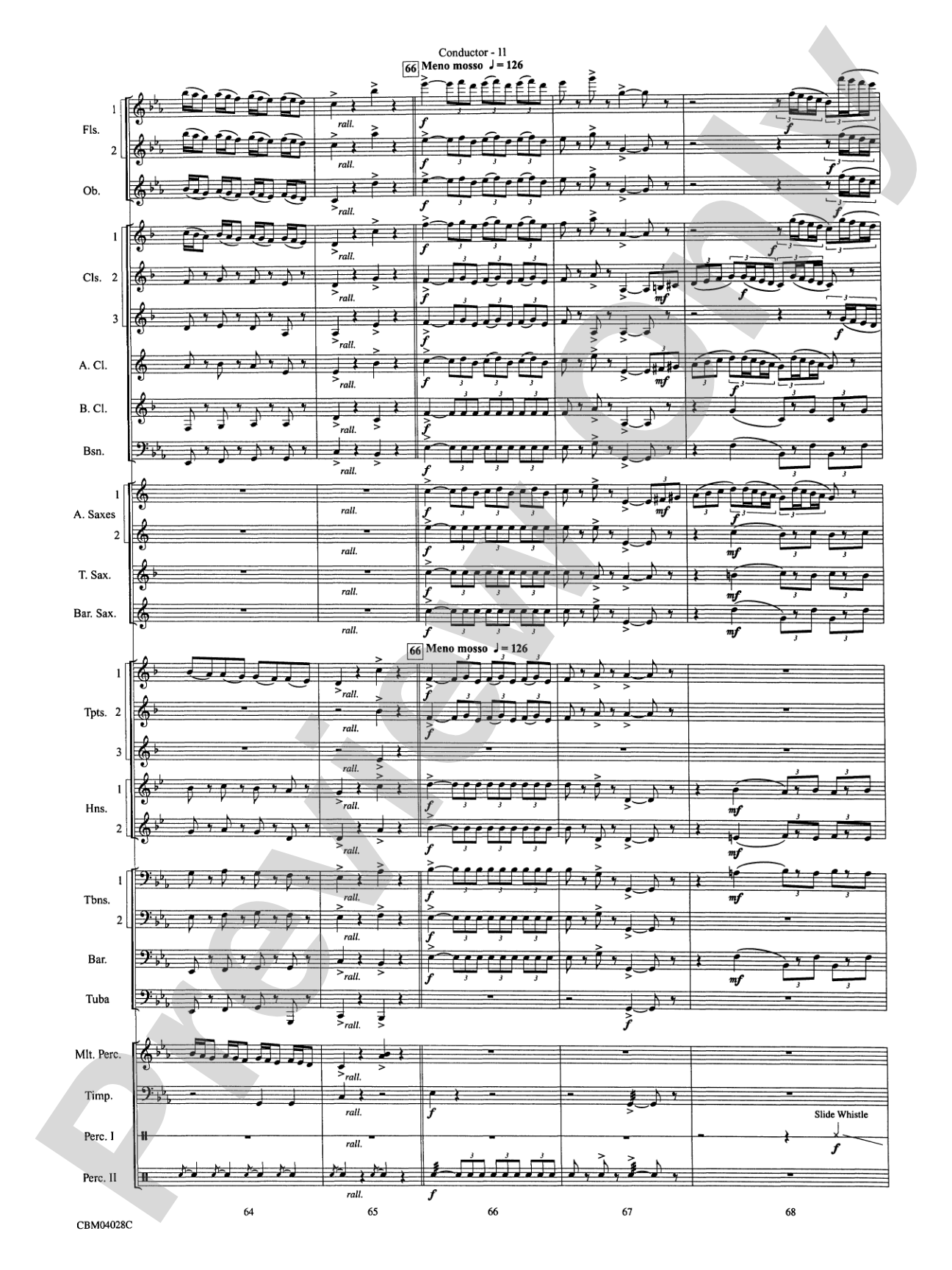 What's Up at the Symphony? Bugs Bunny's Greatest Hits (Medley): Concert Band Conductor Score & Parts