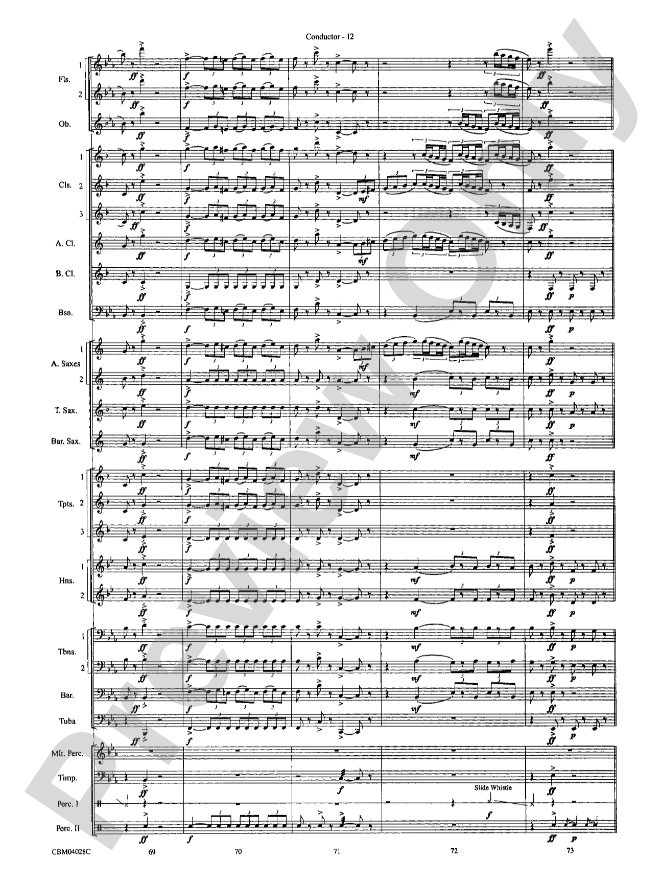 What's Up at the Symphony? Bugs Bunny's Greatest Hits (Medley): Concert Band Conductor Score & Parts