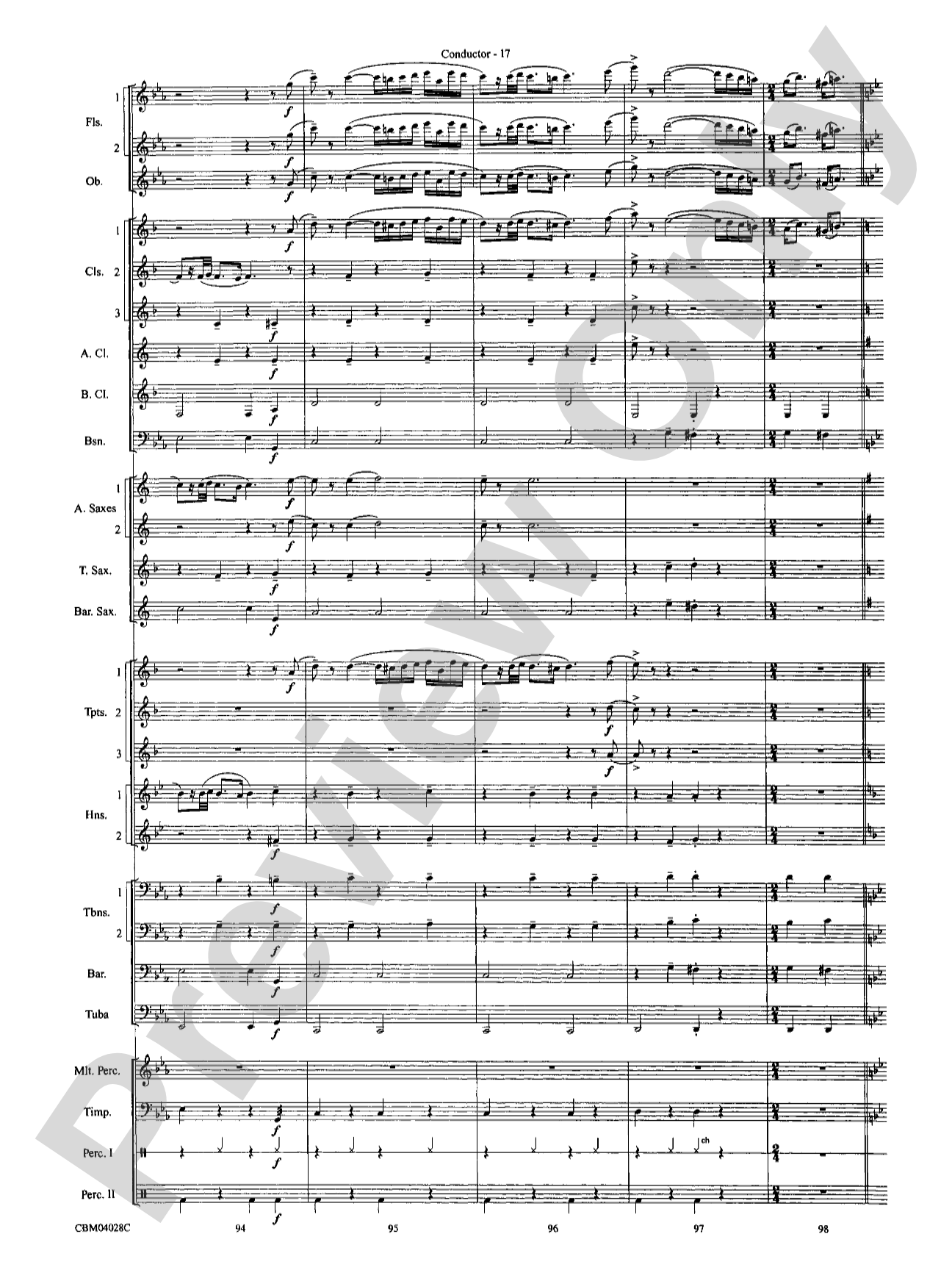 What's Up at the Symphony? Bugs Bunny's Greatest Hits (Medley): Concert Band Conductor Score & Parts