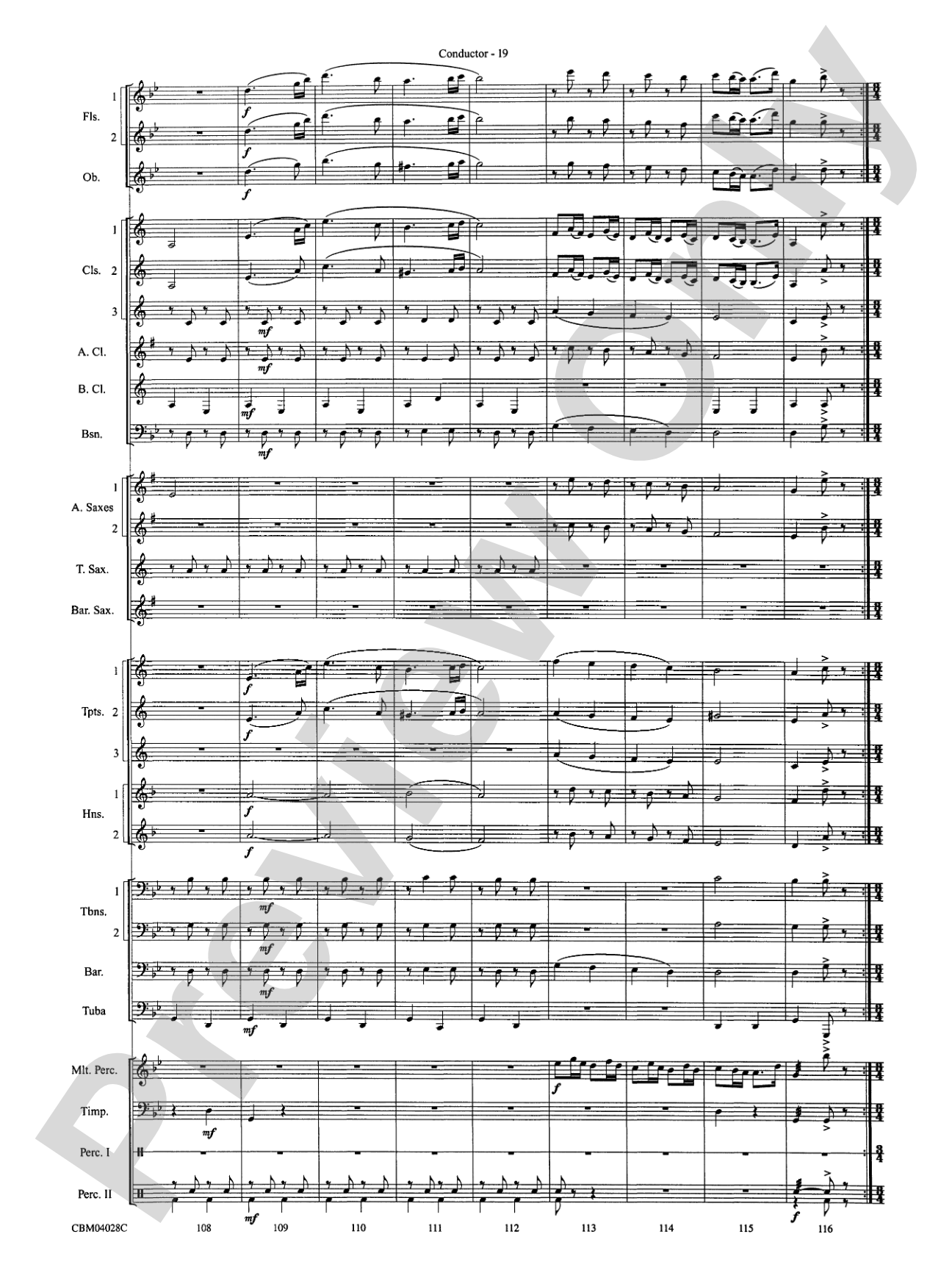 What's Up at the Symphony? Bugs Bunny's Greatest Hits (Medley): Concert Band Conductor Score & Parts