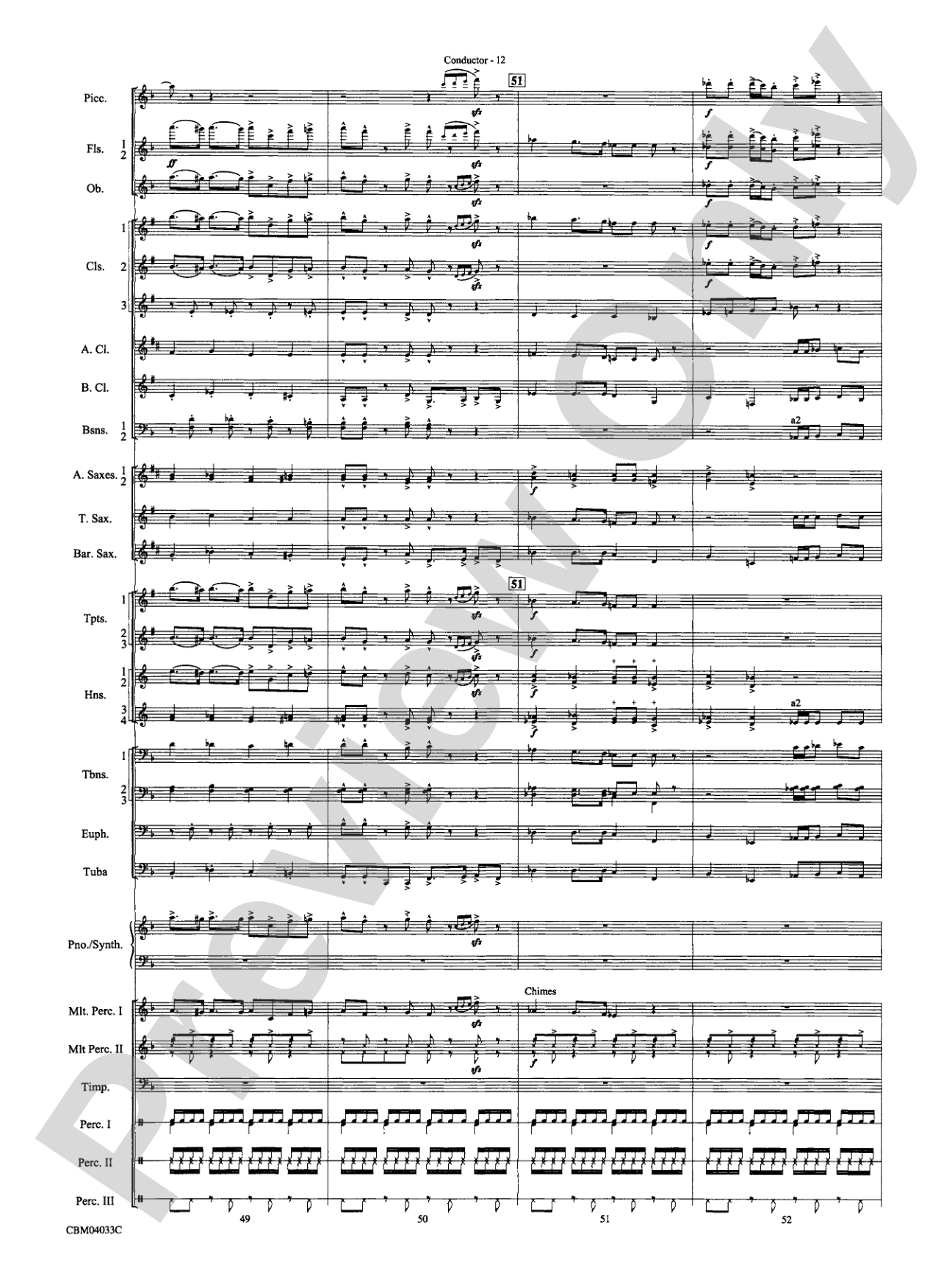 The Polar Express, Concert Suite from: Concert Band Conductor Score & Parts