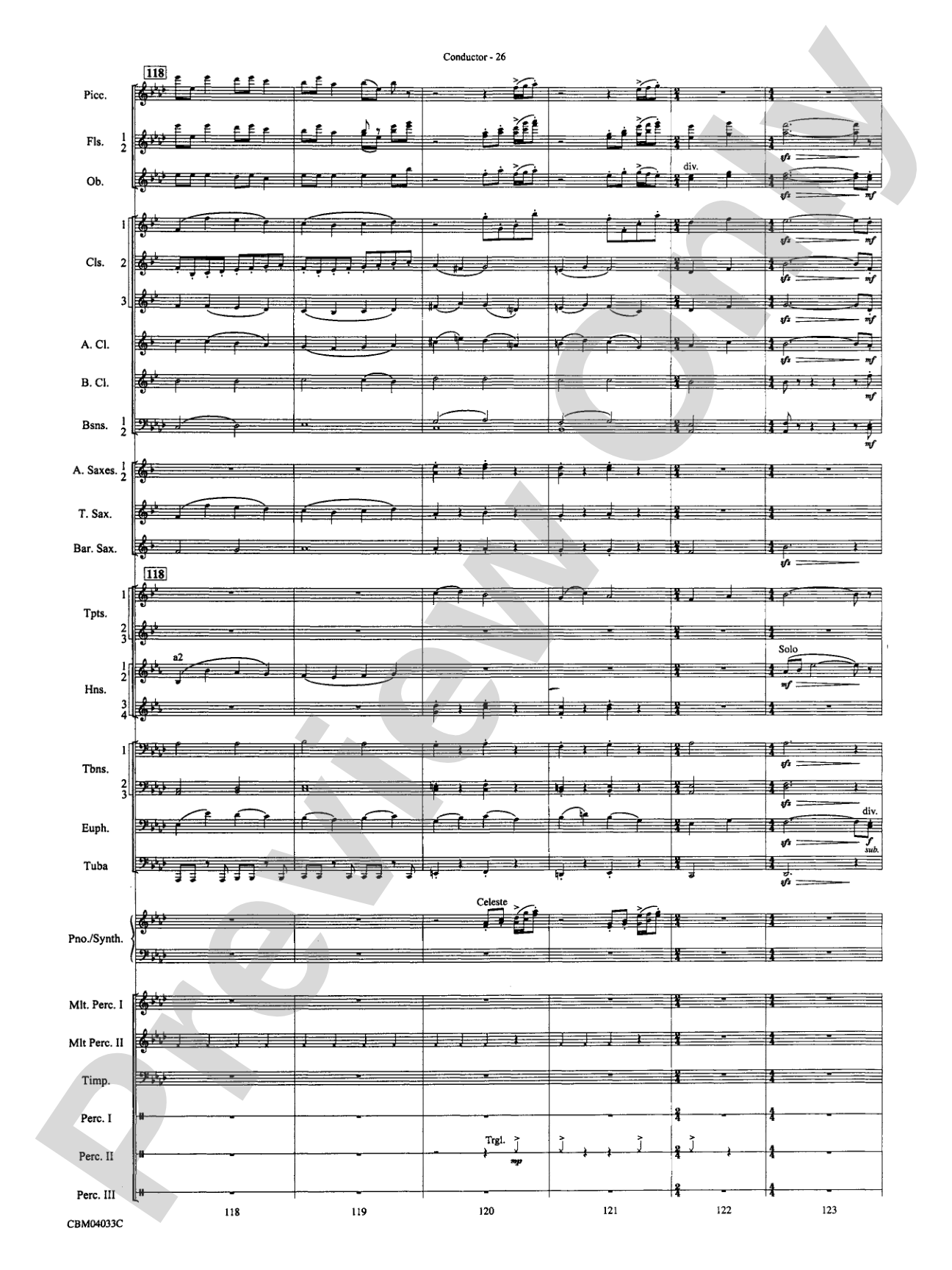 The Polar Express, Concert Suite from: Concert Band Conductor Score & Parts