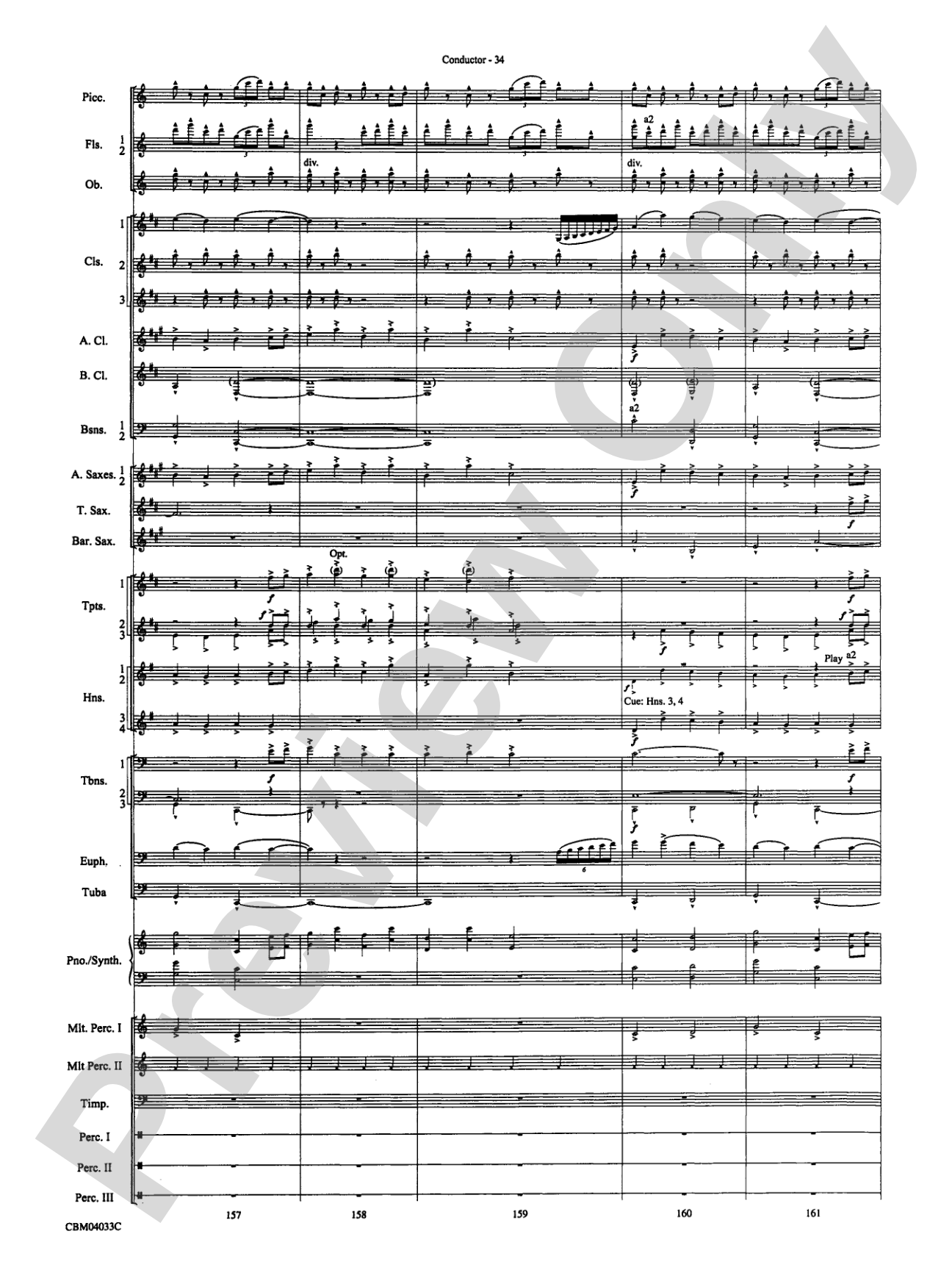 The Polar Express, Concert Suite from: Concert Band Conductor Score & Parts