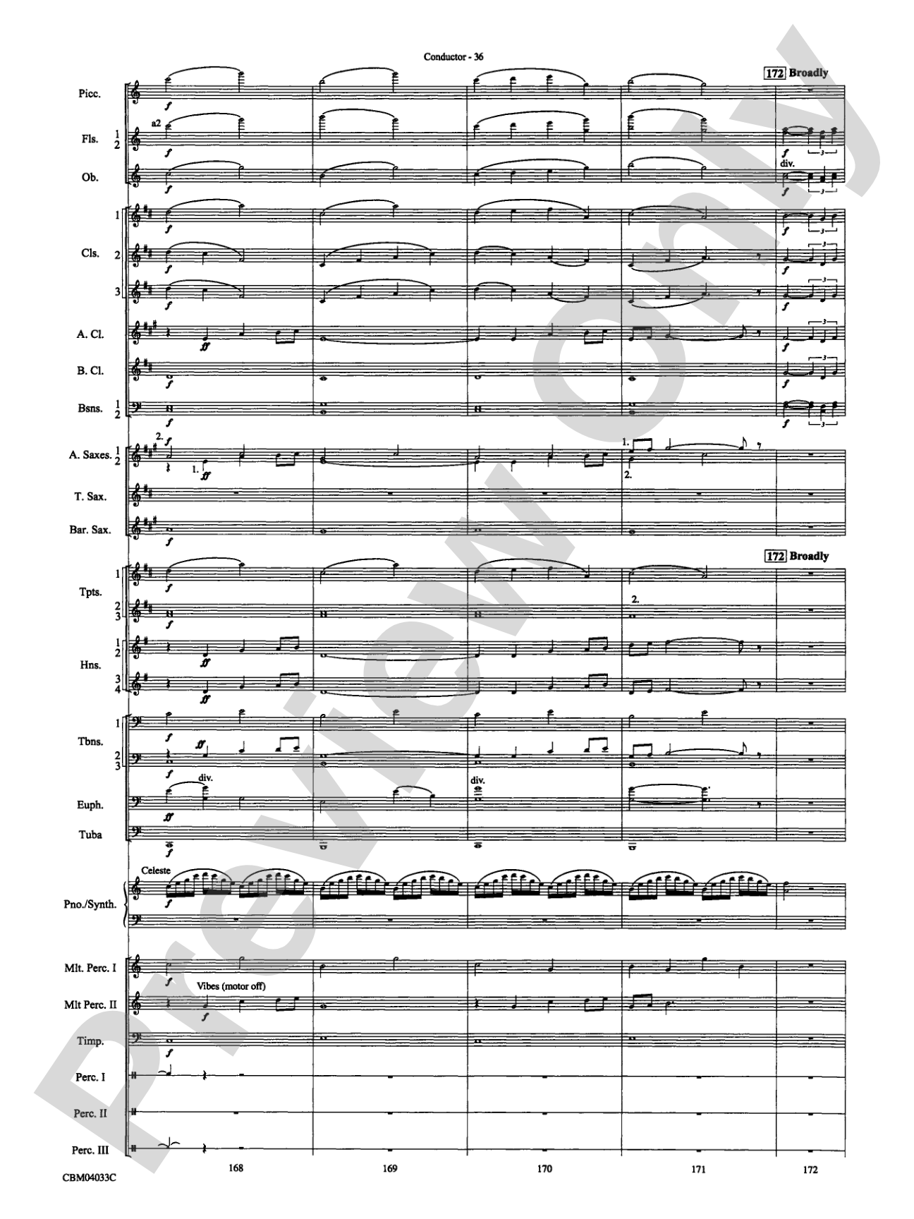 The Polar Express, Concert Suite from: Concert Band Conductor Score & Parts