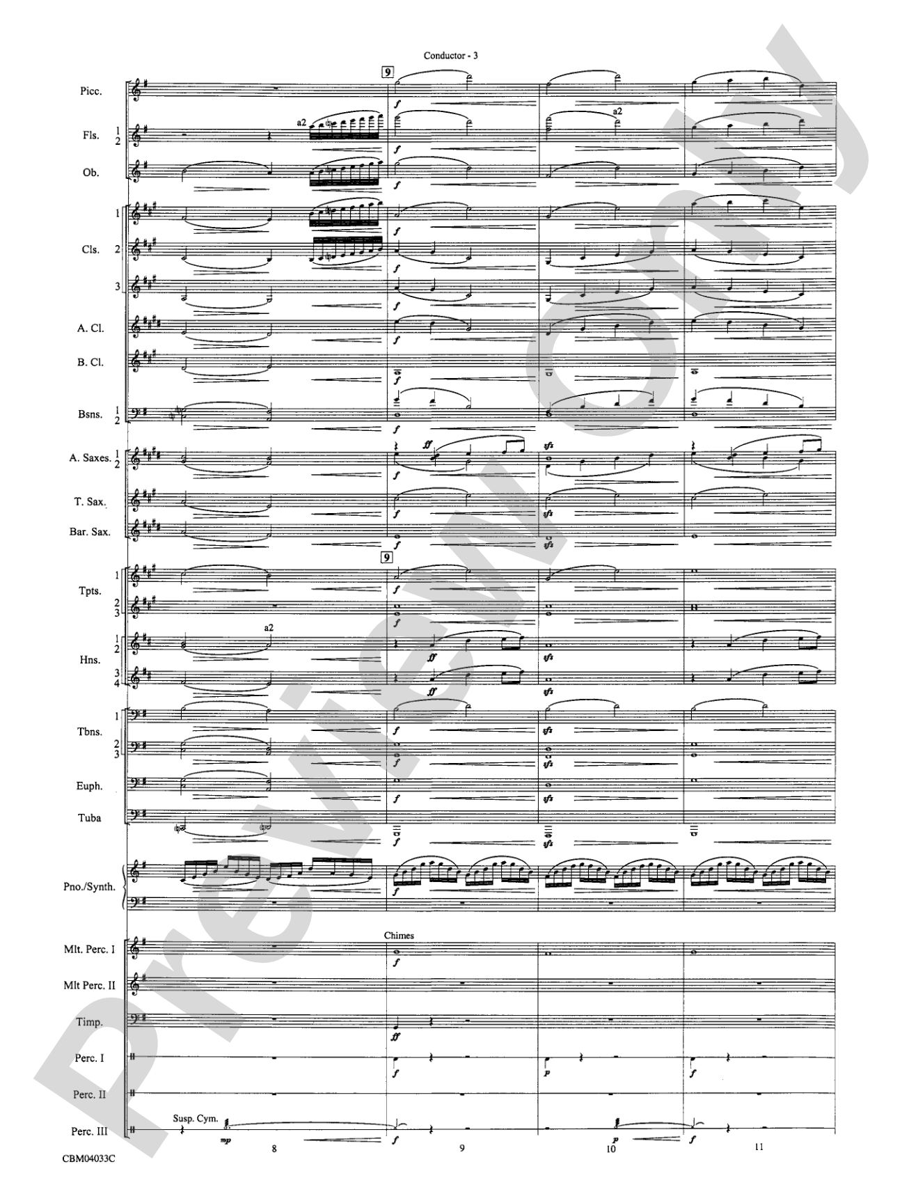 The Polar Express, Concert Suite from: Concert Band Conductor Score & Parts
