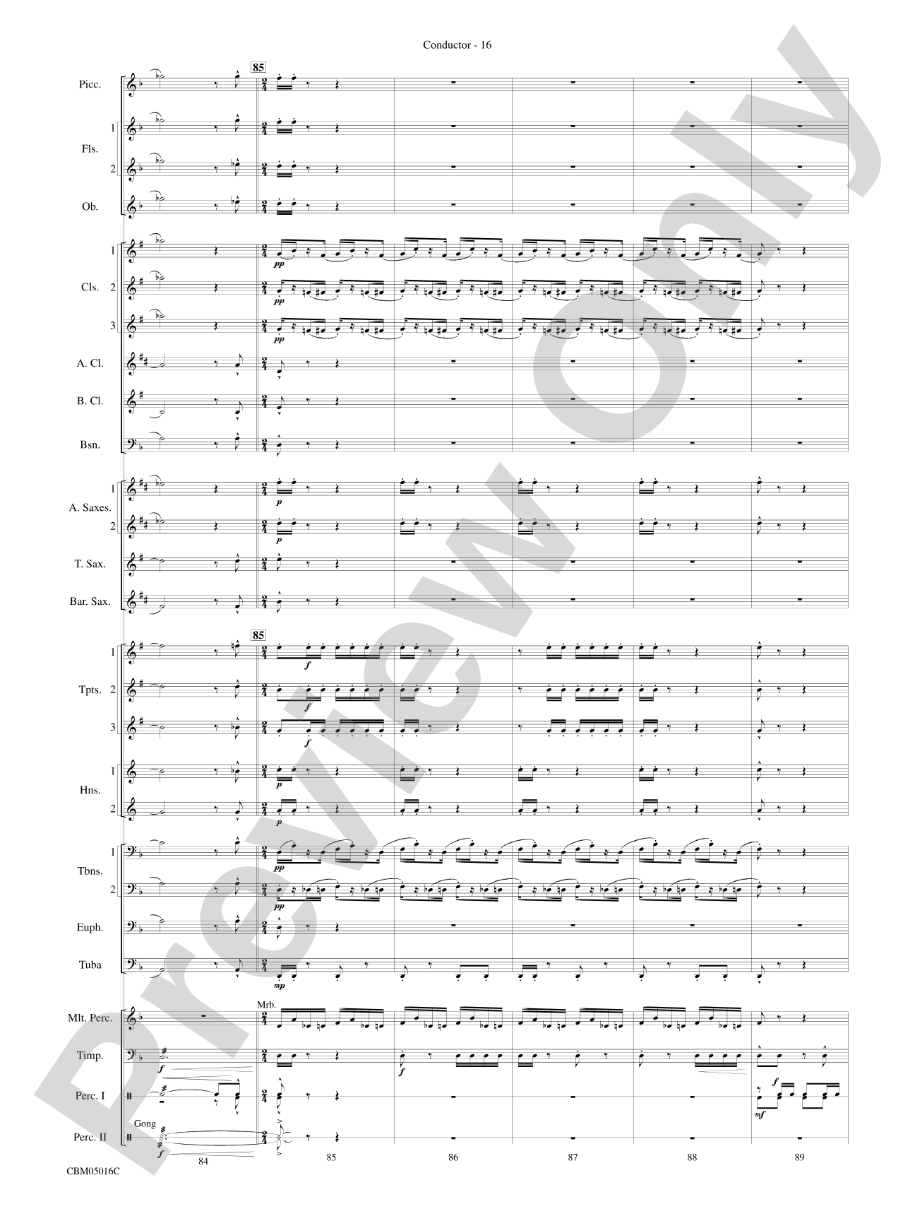 The Battle of the Heroes (from Star Wars®: Episode III Revenge of the Sith): Concert Band Conductor Score & Parts