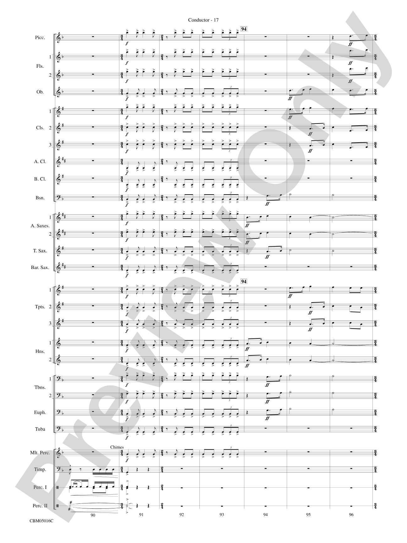 The Battle of the Heroes (from Star Wars®: Episode III Revenge of the Sith): Concert Band Conductor Score & Parts