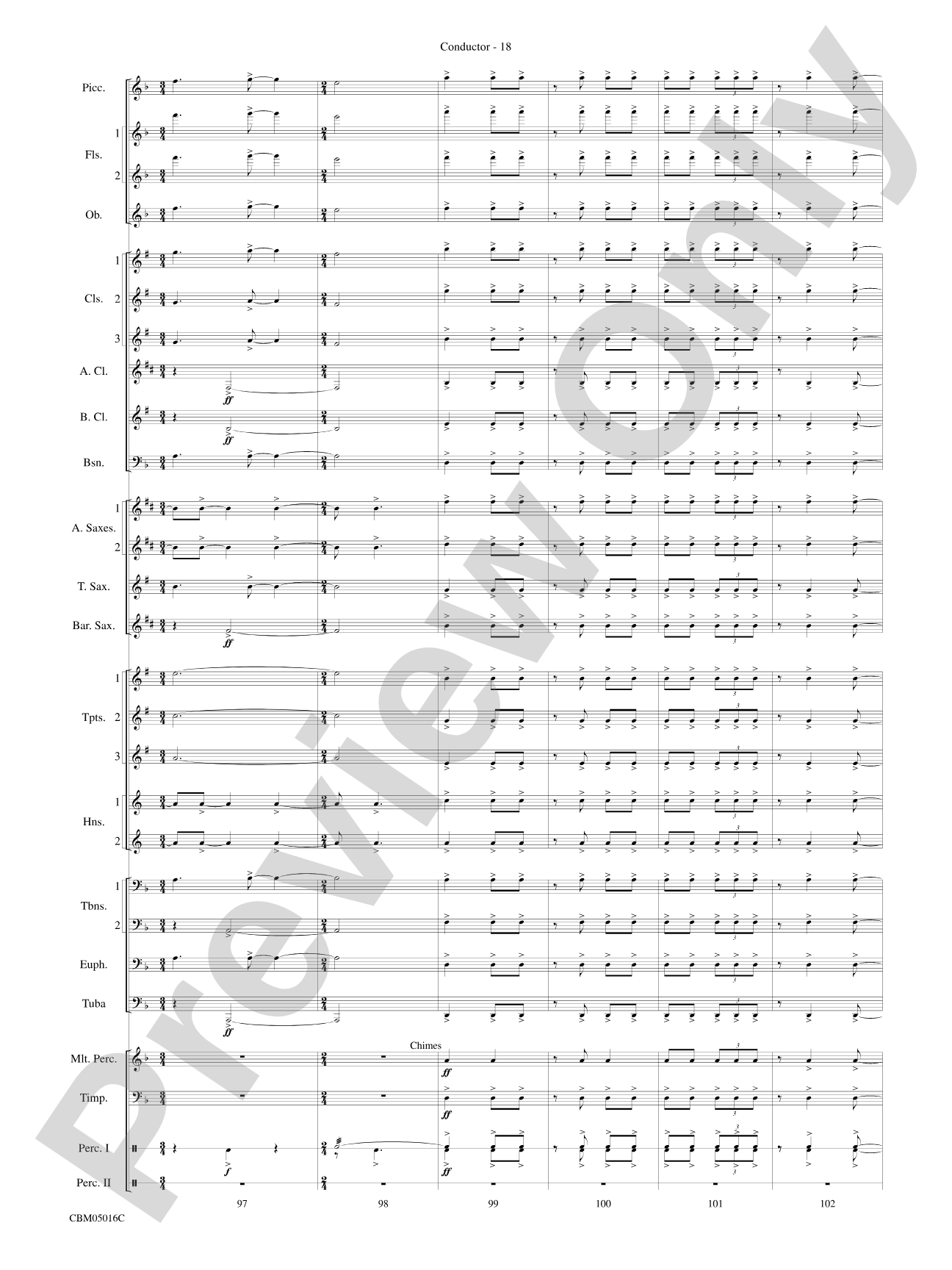 The Battle of the Heroes (from Star Wars®: Episode III Revenge of the Sith): Concert Band Conductor Score & Parts