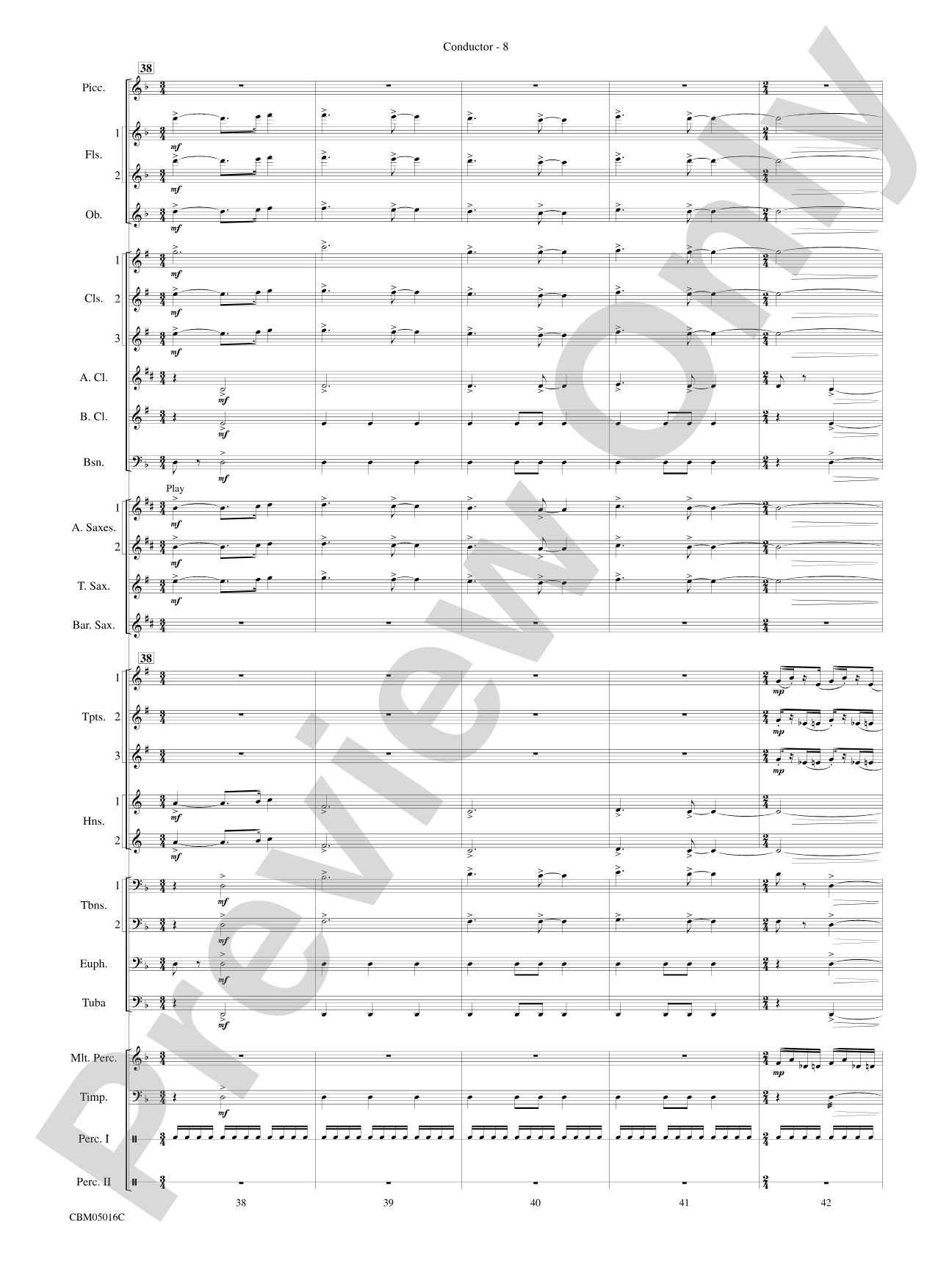 The Battle of the Heroes (from Star Wars®: Episode III Revenge of the Sith): Concert Band Conductor Score & Parts