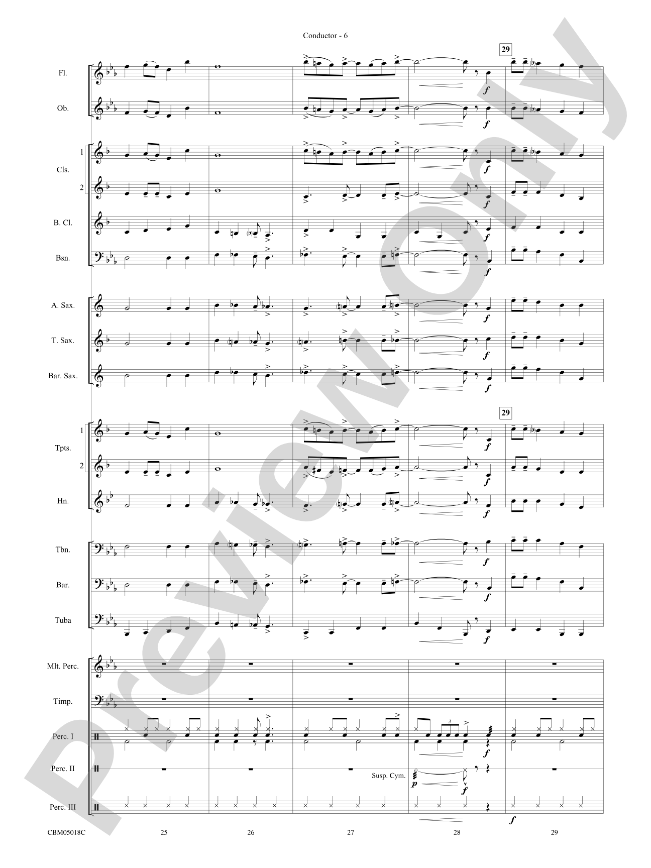 Let It Snow! / Winter Wonderland: Concert Band Conductor Score & Parts