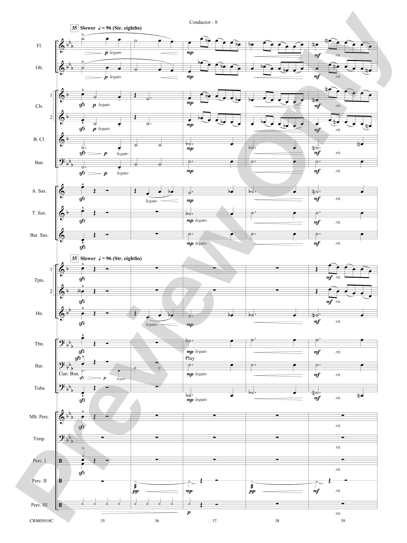 Let It Snow! / Winter Wonderland: Concert Band Conductor Score & Parts