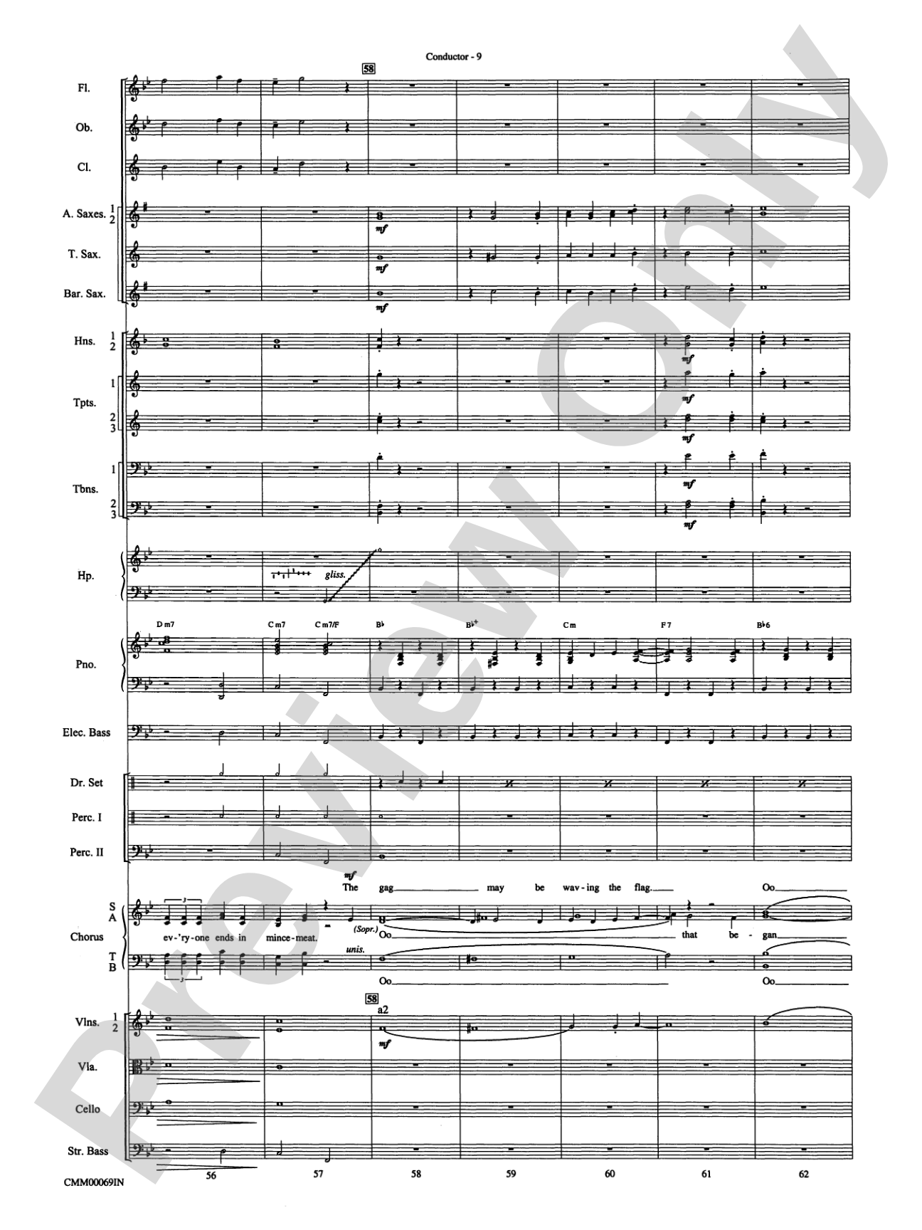 The Music of M-G-M (A Choral Medley): Score