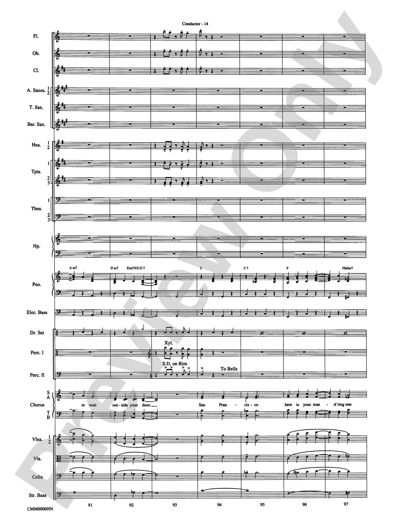 The Music of M-G-M (A Choral Medley): Score