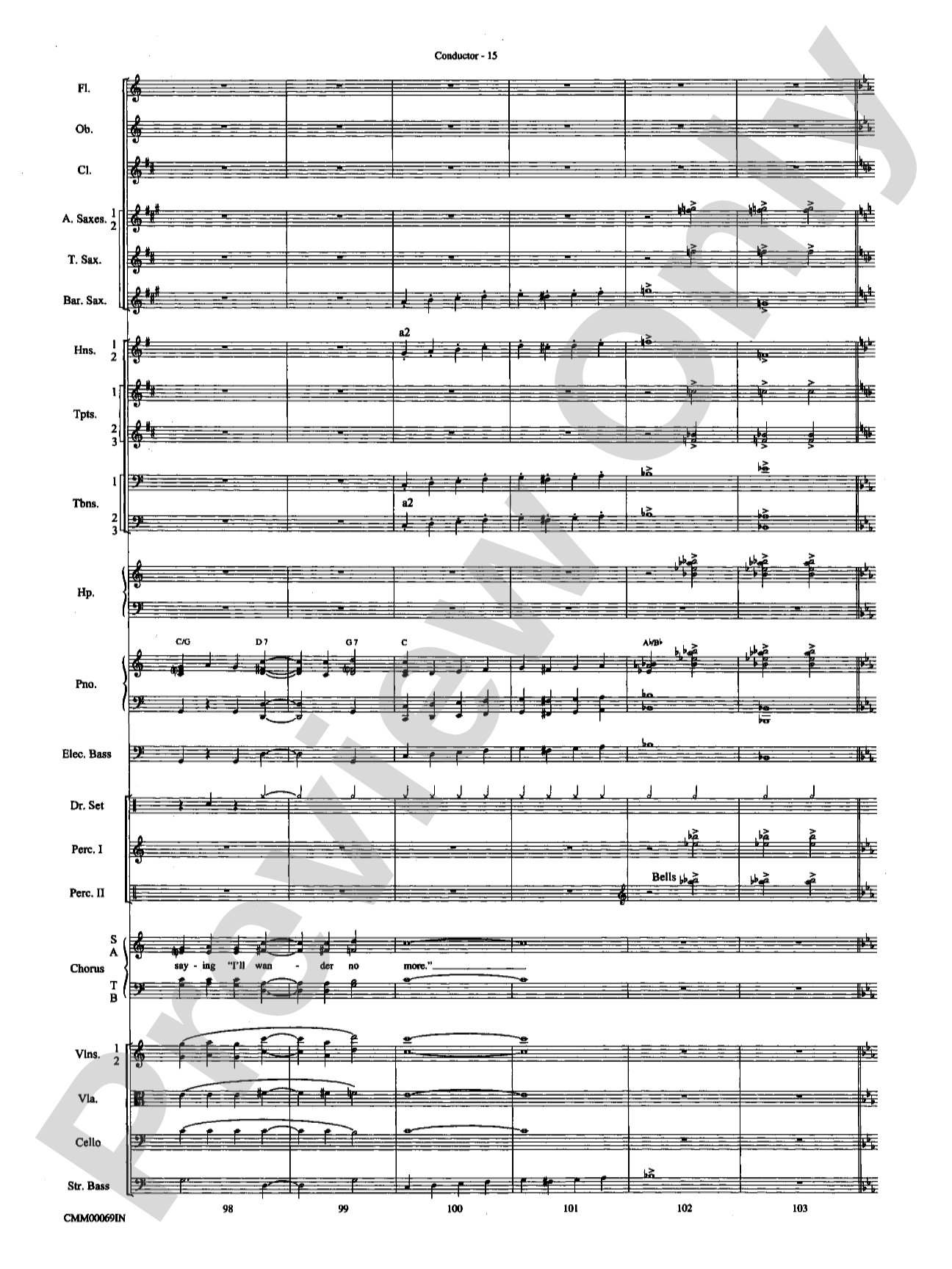 The Music of M-G-M (A Choral Medley): Score