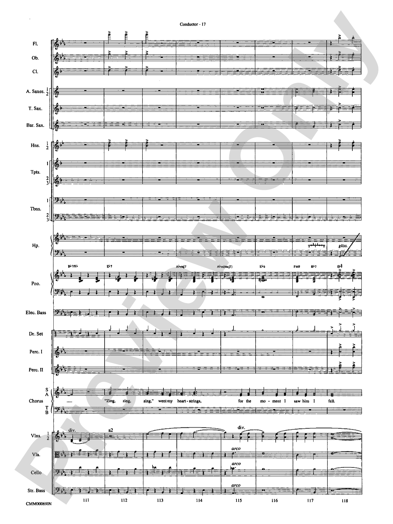 The Music of M-G-M (A Choral Medley): Score