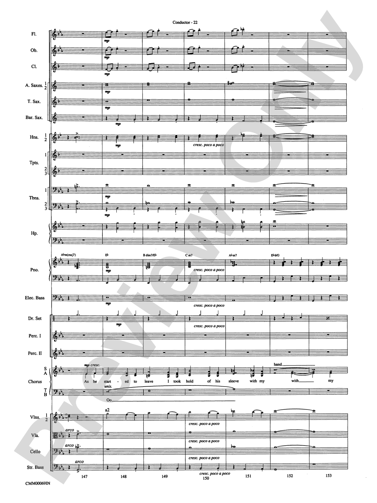 The Music of M-G-M (A Choral Medley): Score